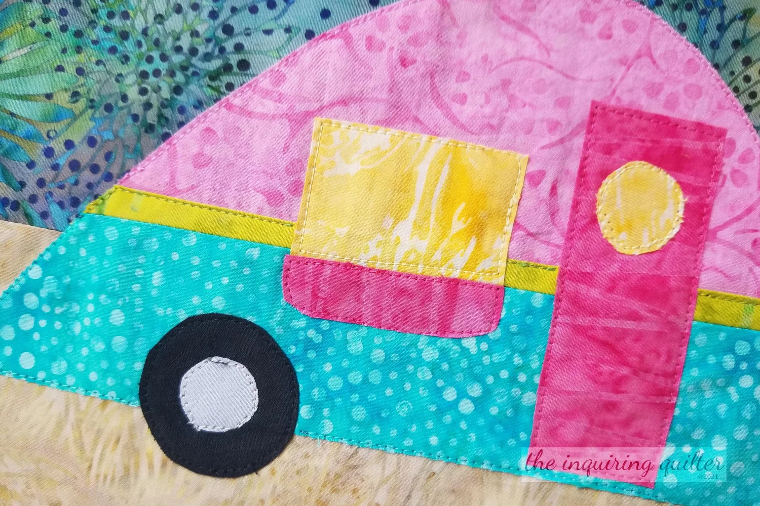 Destination Quilt Along - Block 2 Camper — The Inquiring Quilter destination-quilt-along-block-2-camper-the-inquiring-quilter