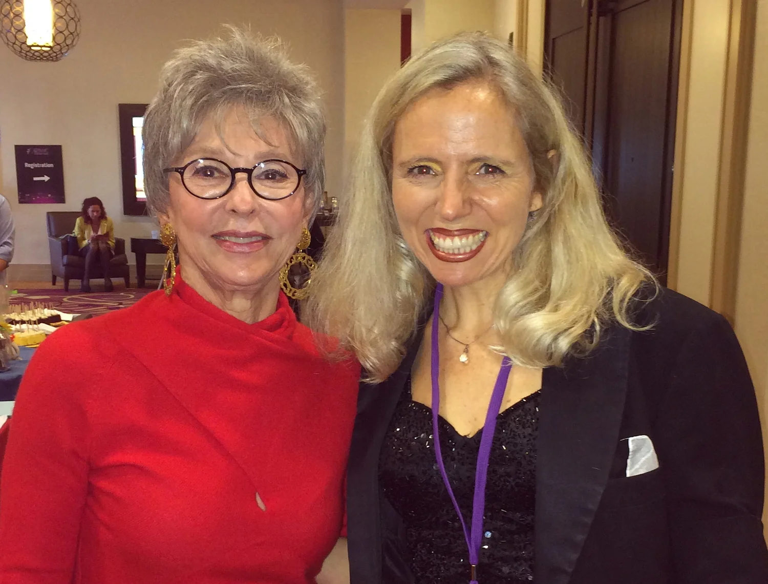 Rita Moreno and Heather Rogers were both Keynote Speakers at the 2014 East Bay Women's Entrepreneurial Conference. Heather performed at a private event at Rita's home in 2013.