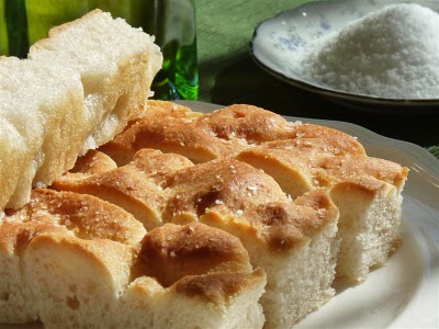 how to make the best focaccia at home. Anne Burrell’s focaccia recipe. homemade focaccia recipe with how-to photos. Garlic oil and sea salt focaccia recipe.