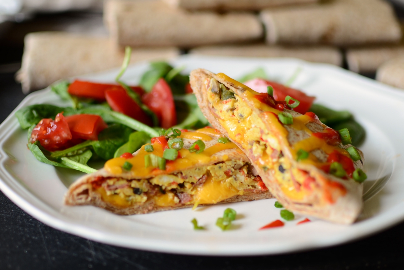 Freezer Breakfast Burritos Supreme - ButterYum