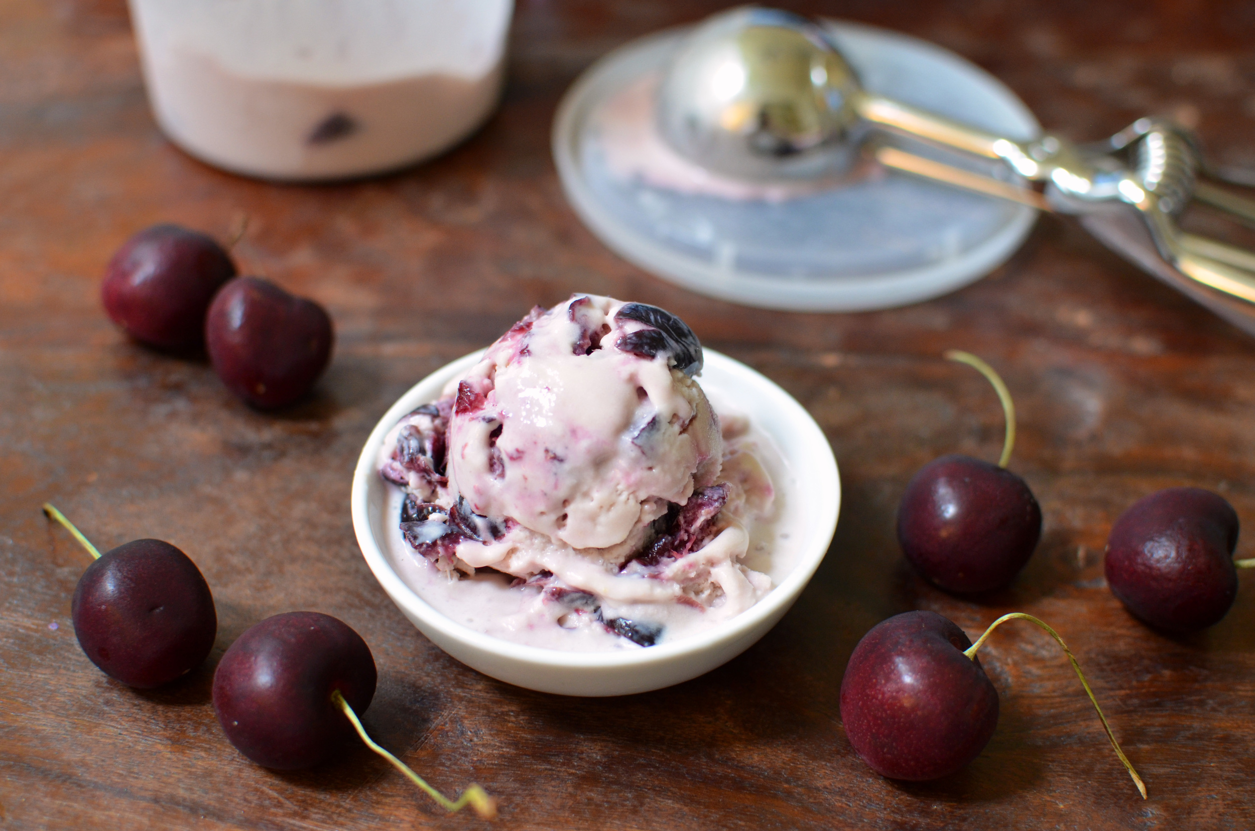 Very Cherry Gelato — ButterYum — a tasty little food blog