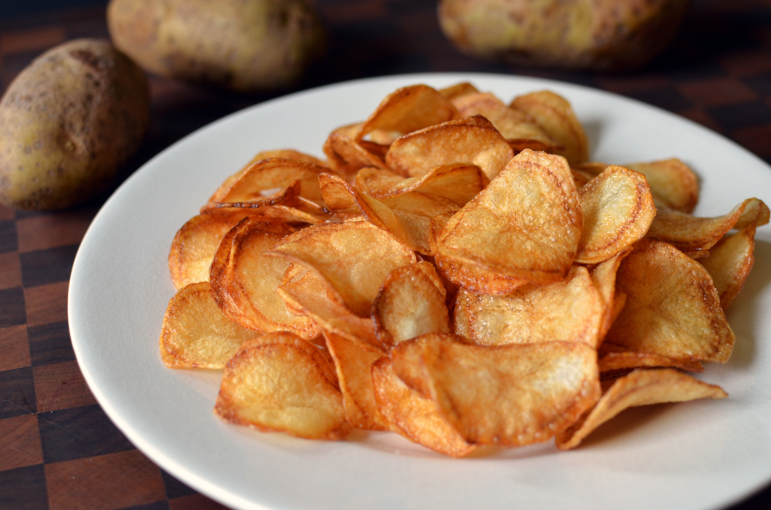 Small Batch Potato Chips - ButterYum
