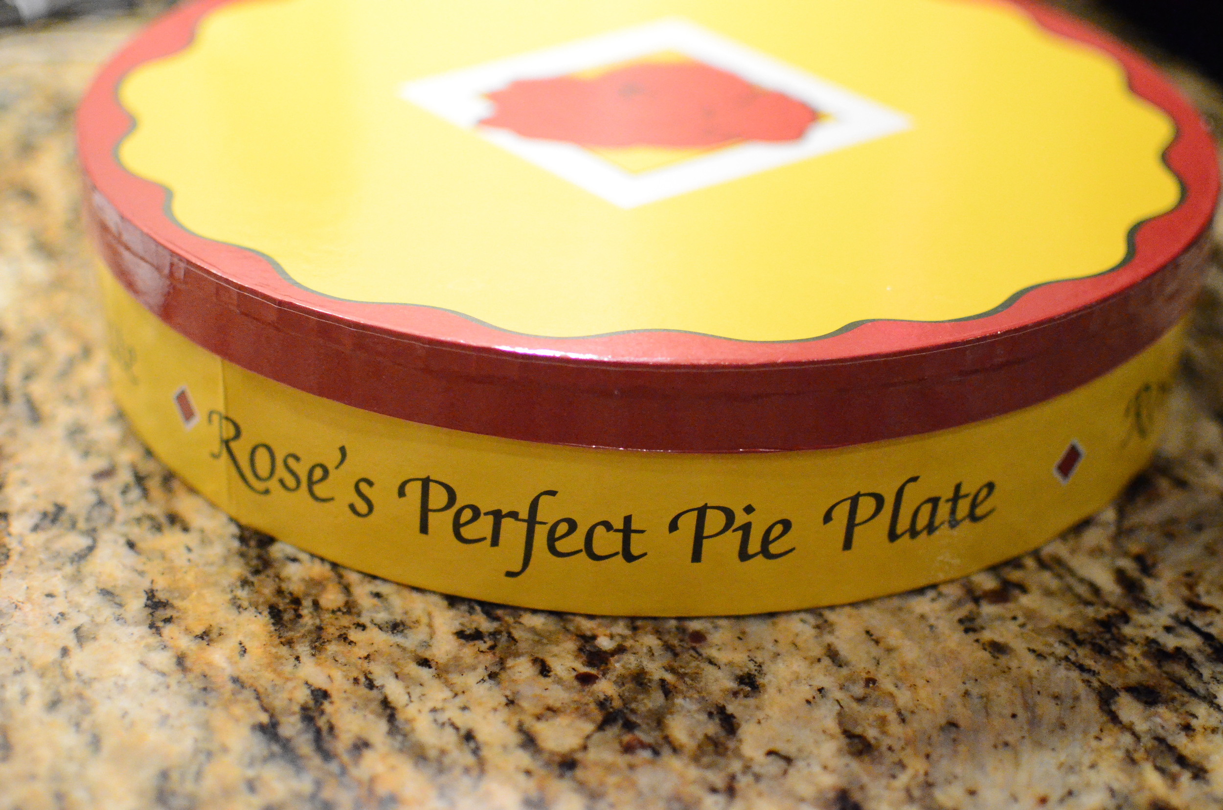 I got Rose's Perfect Pie Plate for Christmas and couldn't wait to use it.