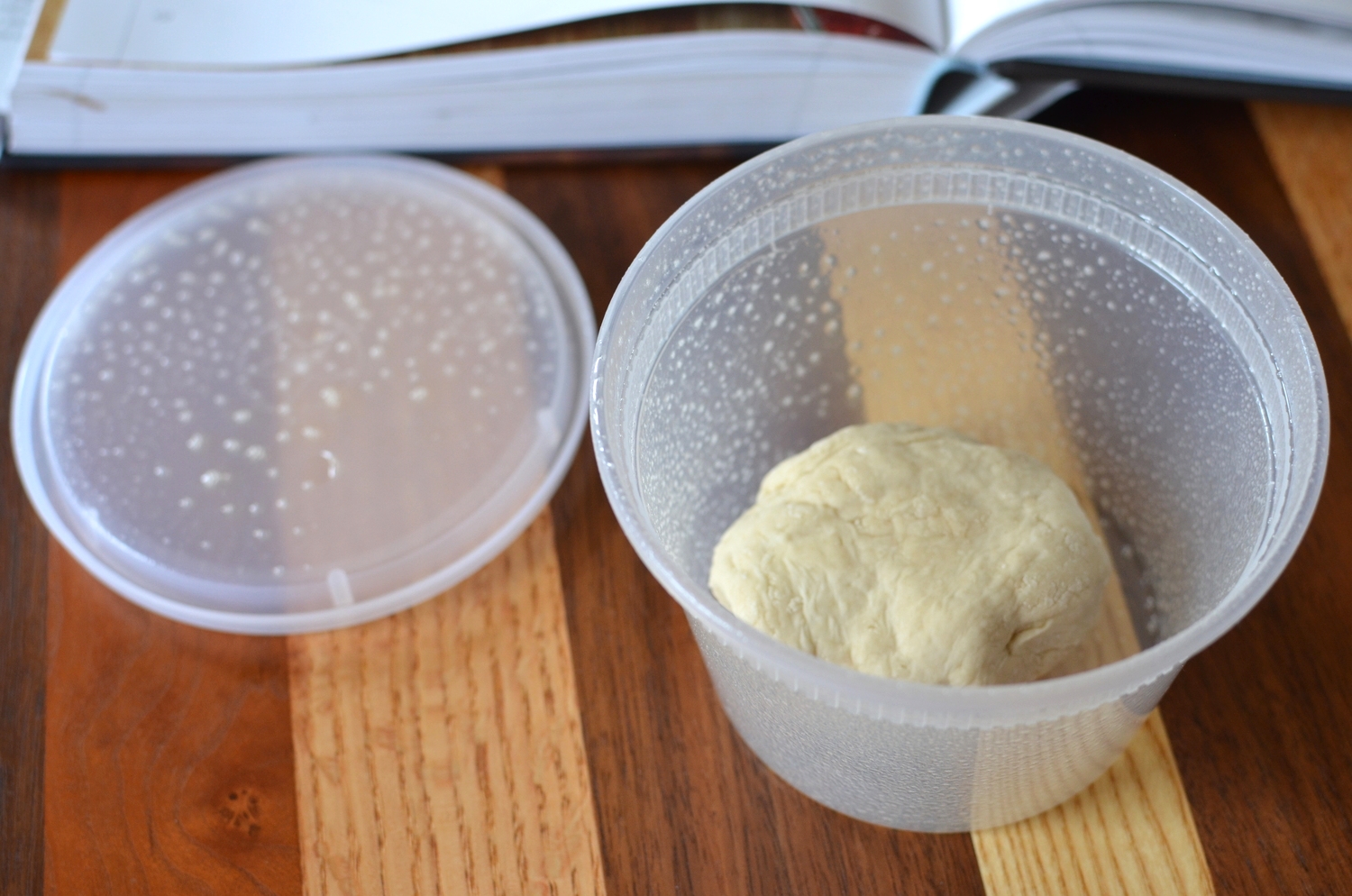 Then I placed it in an oiled container and set is aside for 6 hours to rise, then placed it in the fridge to chill for 3 days. It smelled really good after 3 days, but I still wasn't sure my biga had the right consistency because it still seemed too stiff. Then some of the Alpha Bakers were discussing flour and protein content on our facebook page and I realized I should have read the directions more carefully. I used King Arthur bread flour instead of Gold Medal bread flour (as Rose suggested). KA flour has a higher protein content so that would account for the stiff texture. Since I had already invested 3 days into the 5 day recipe, and there were only 3 days left until the group was supposed to publish their results, I opted to forego this week's reveal. I'll make the panettone in the coming weeks and post my results on Feb 9; a week reserved for group members to catch up on any recipes they've missed to date. Stay tuned.