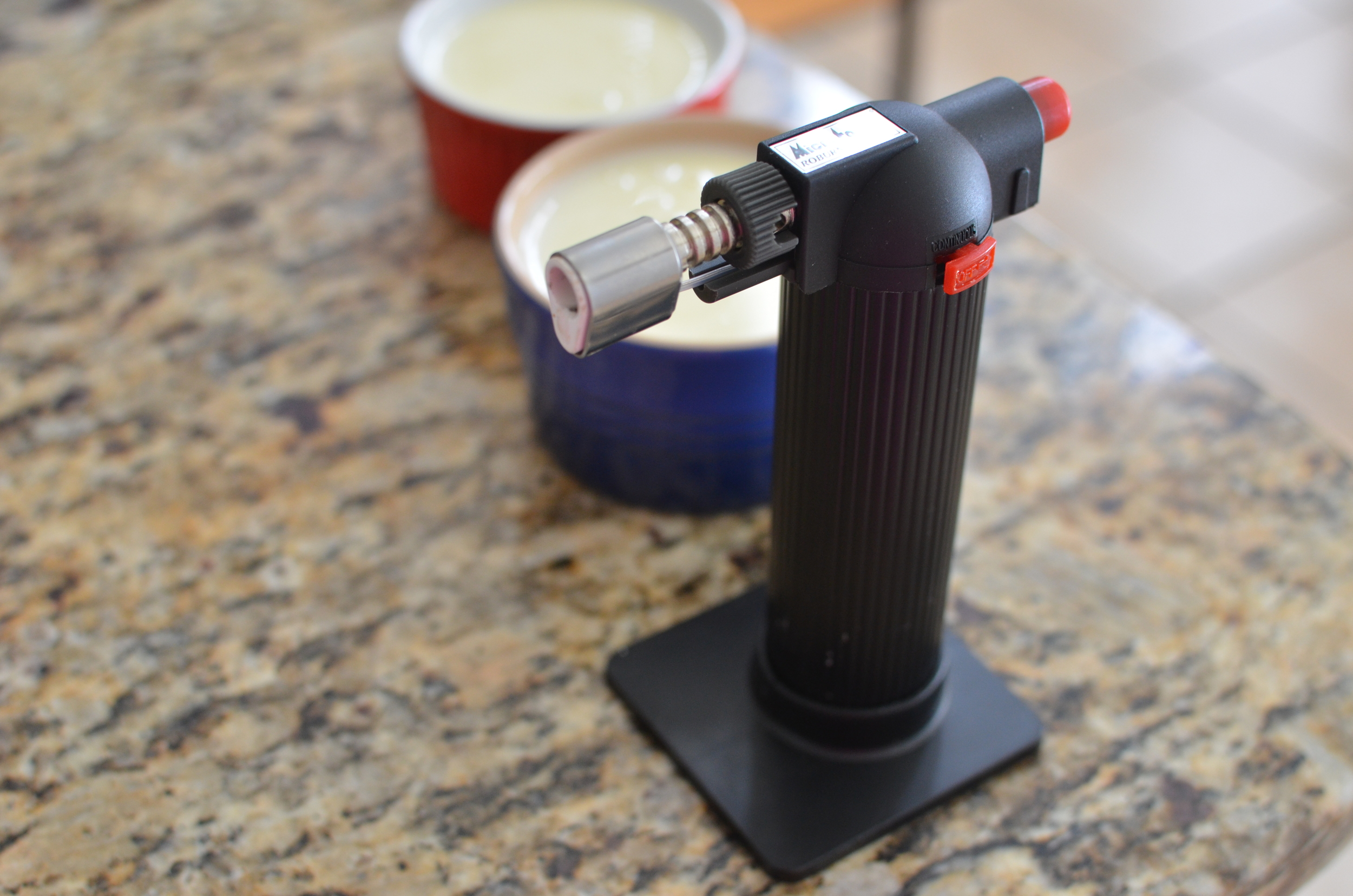 Grab your handy dandy kitchen torch . You have one, don't you? 