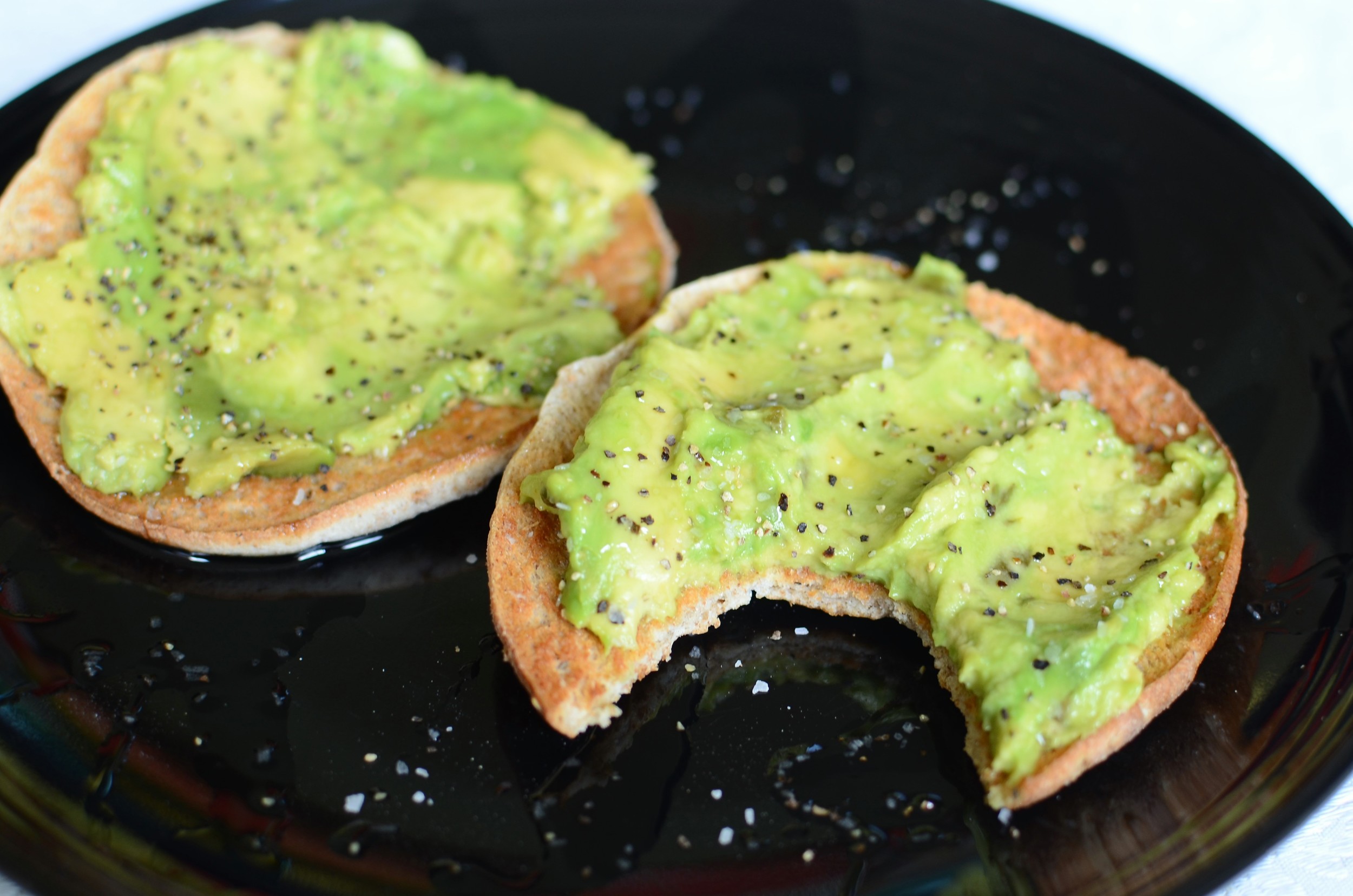 S eriously, it's so good I couldn't even wait to take a photo before sinking my teeth into it. If you love avocado, this is a must try. 