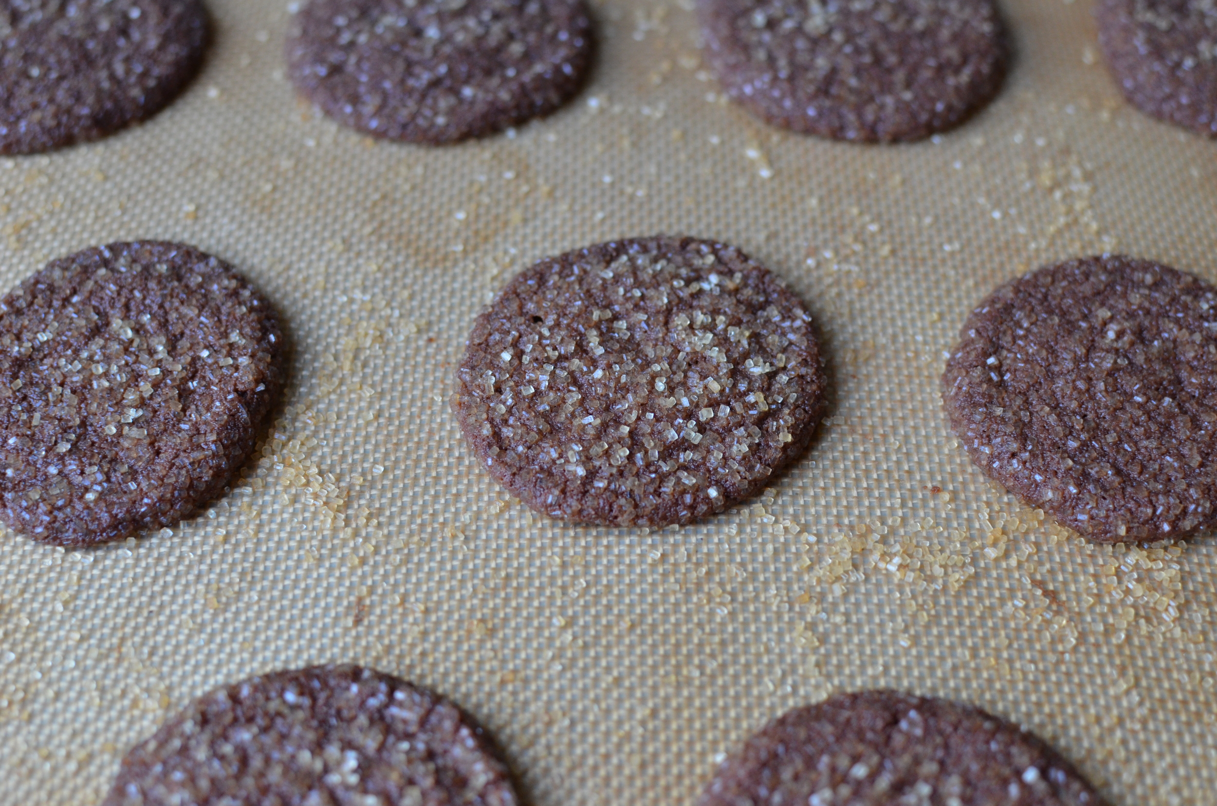 IMPORTANT: Pop the cookies in the fridge for a few minutes before baking (I just put the whole tray right in there). This will prevent the cookie from spreading too much during baking. Bake as directed, cool completely, and dig in.