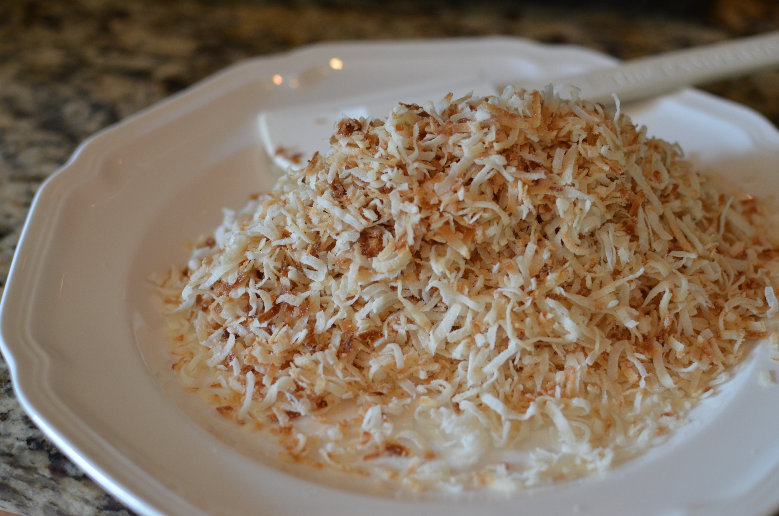 Don't you just love toasted coconut? 