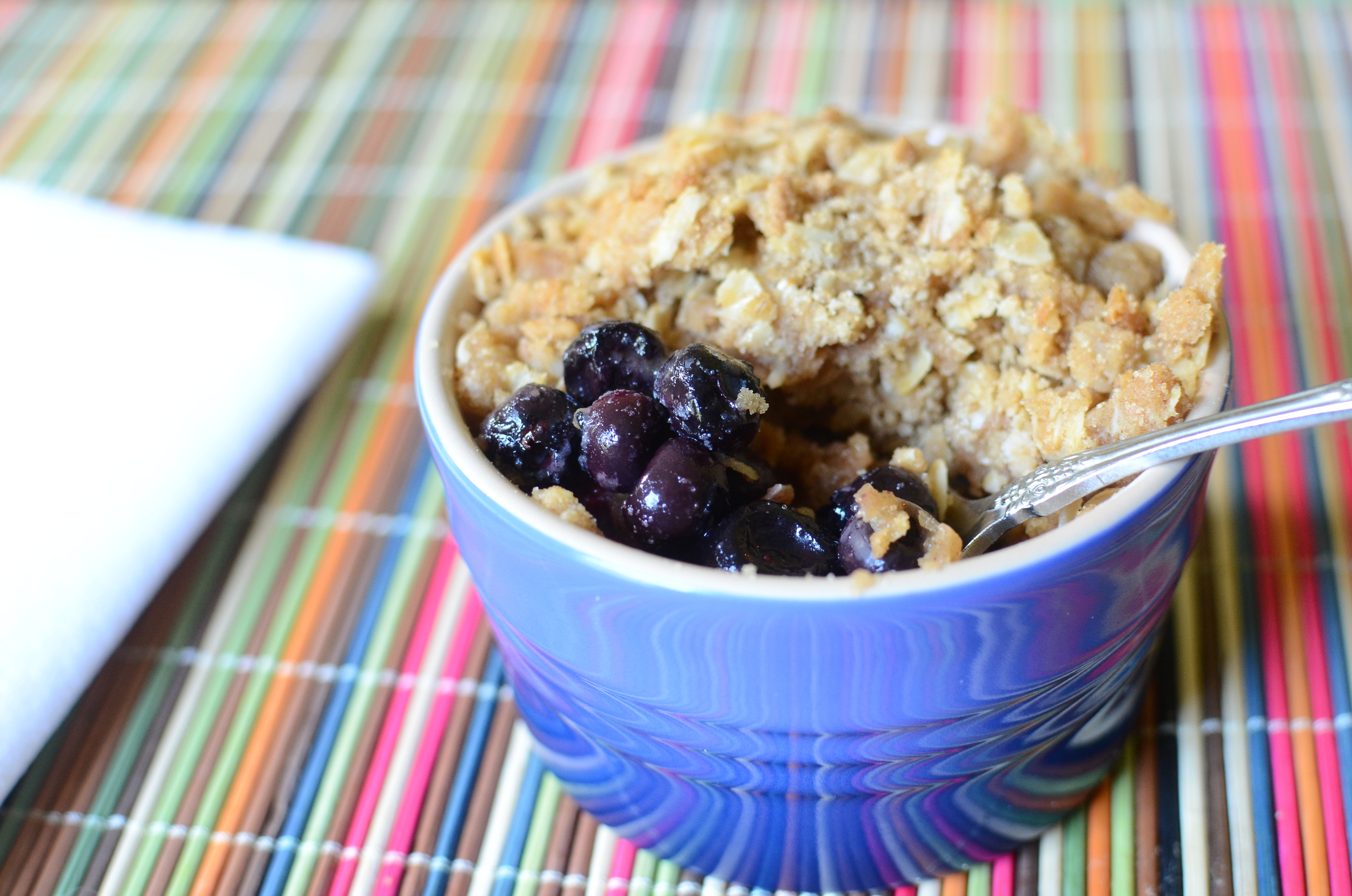 Simple Individual Blueberry Crisps — ButterYum — a tasty little ...