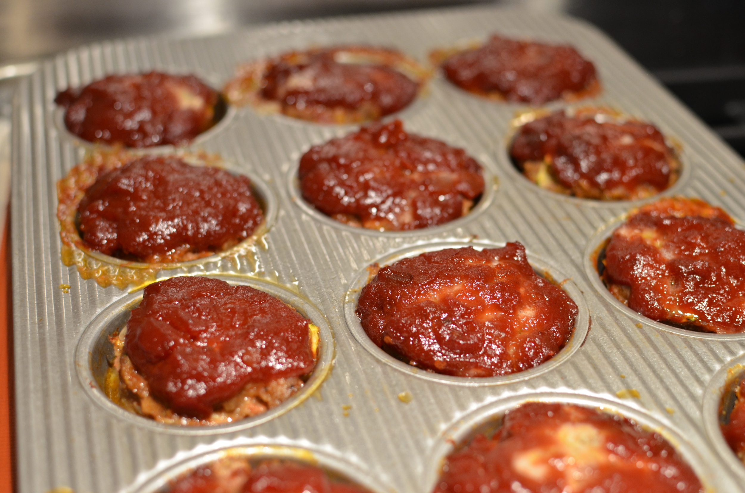 Zucchini Meatloaf Minis - ButterYum