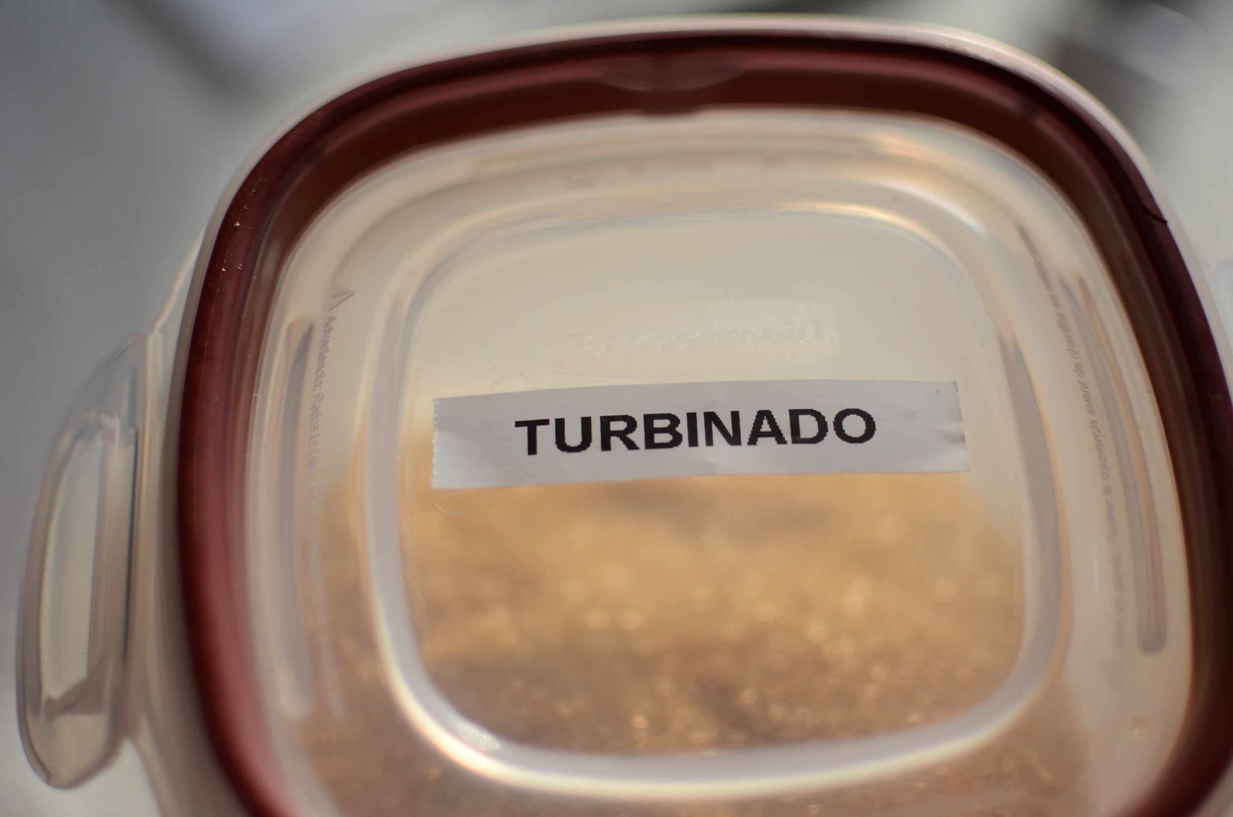 Turbinado sugar is also known as "sugar in the raw". FYI.