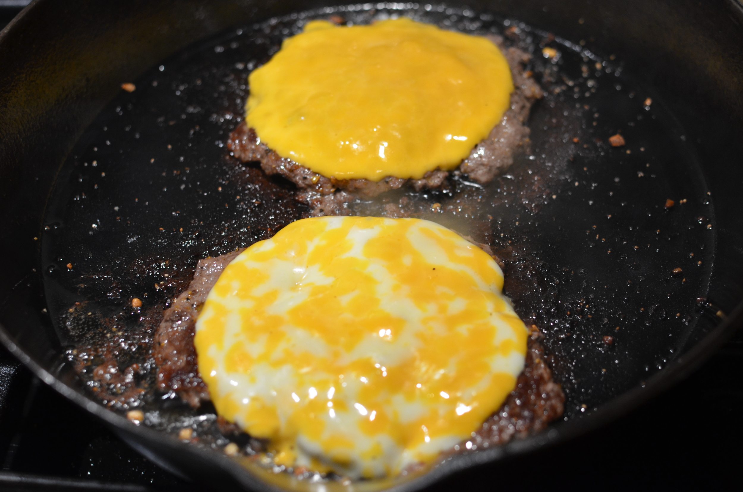 how to make burgers in a pan w/PHOTOS