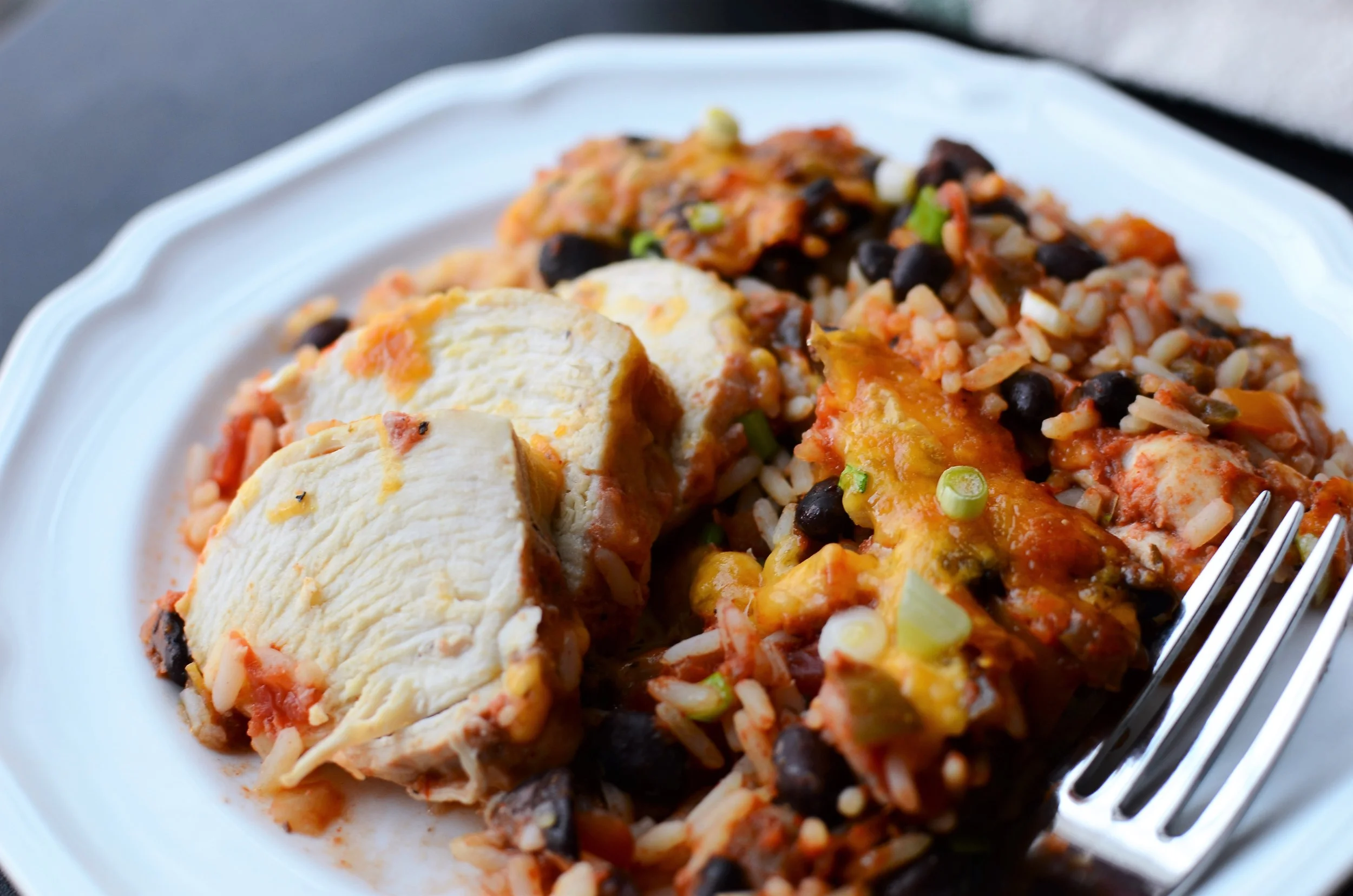 Chicken Salsa Casserole - ButterYum