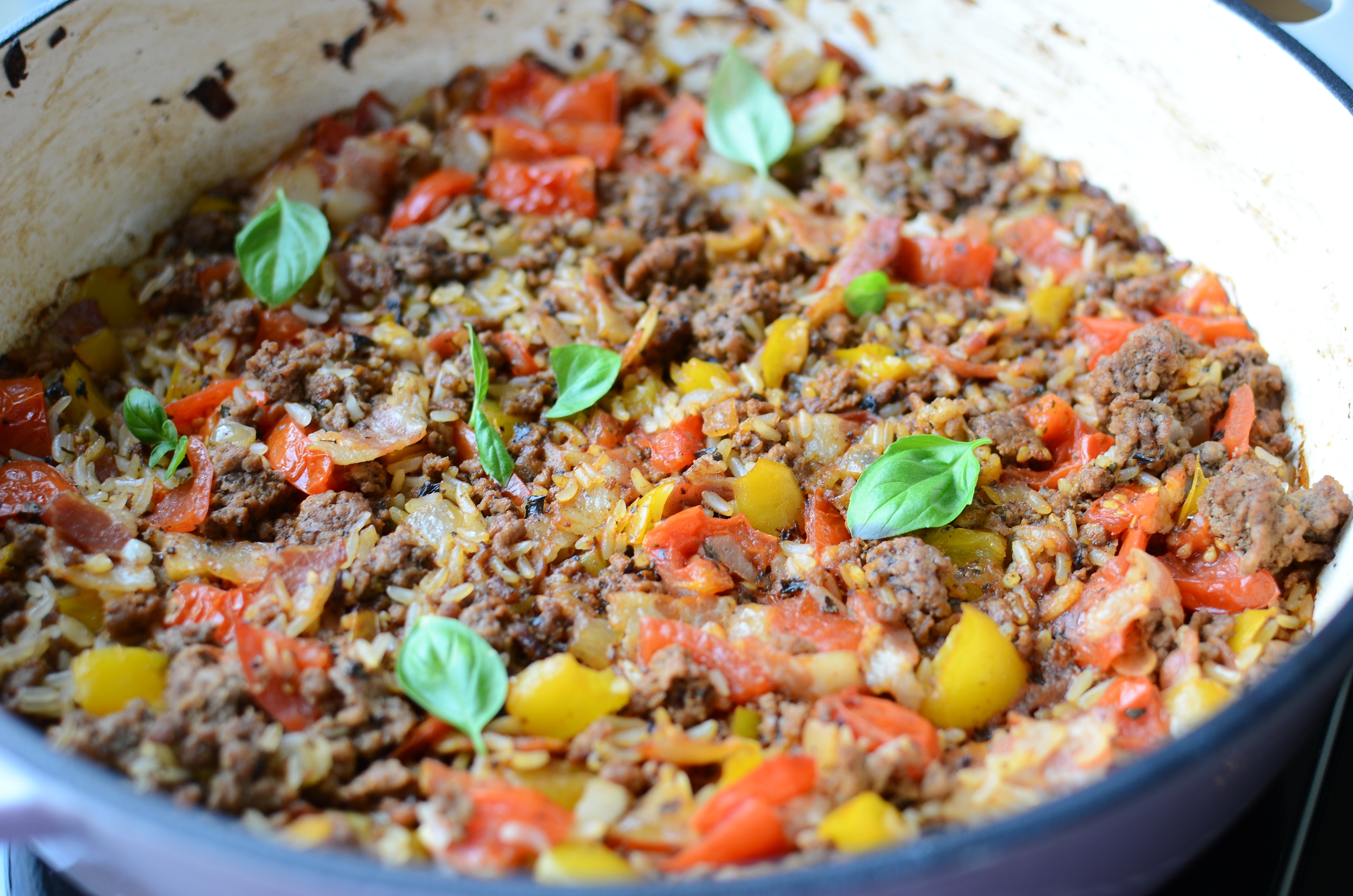 Easy Beef and Tomato Bake recipe with how-to photos