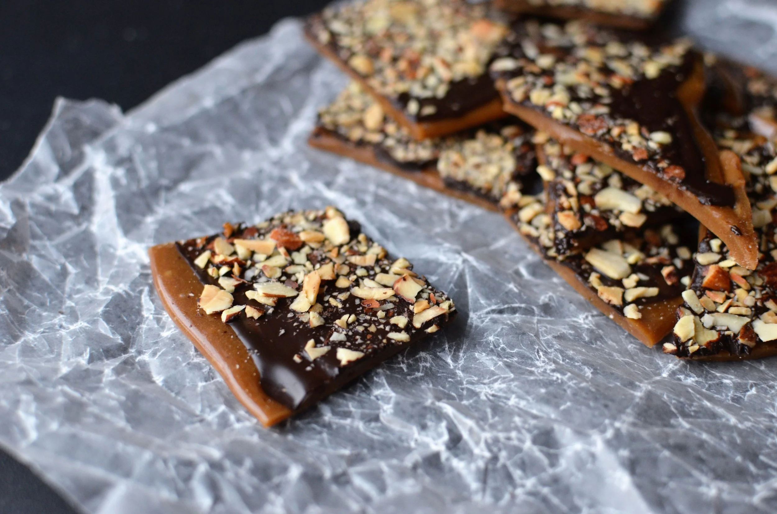 Luxury Chocolate Buttercrunch Toffee - ButterYum