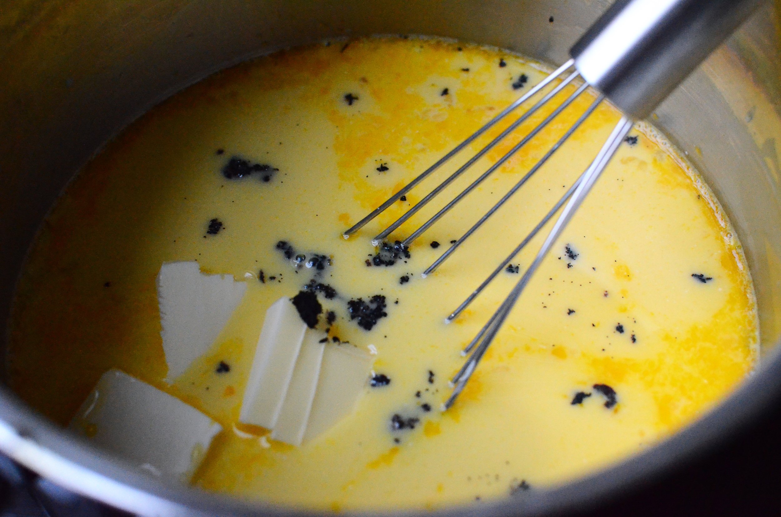 how do you make pastry cream, crem pat, creme pat, creme patissiere, creme patisserie - recipe with how to photos