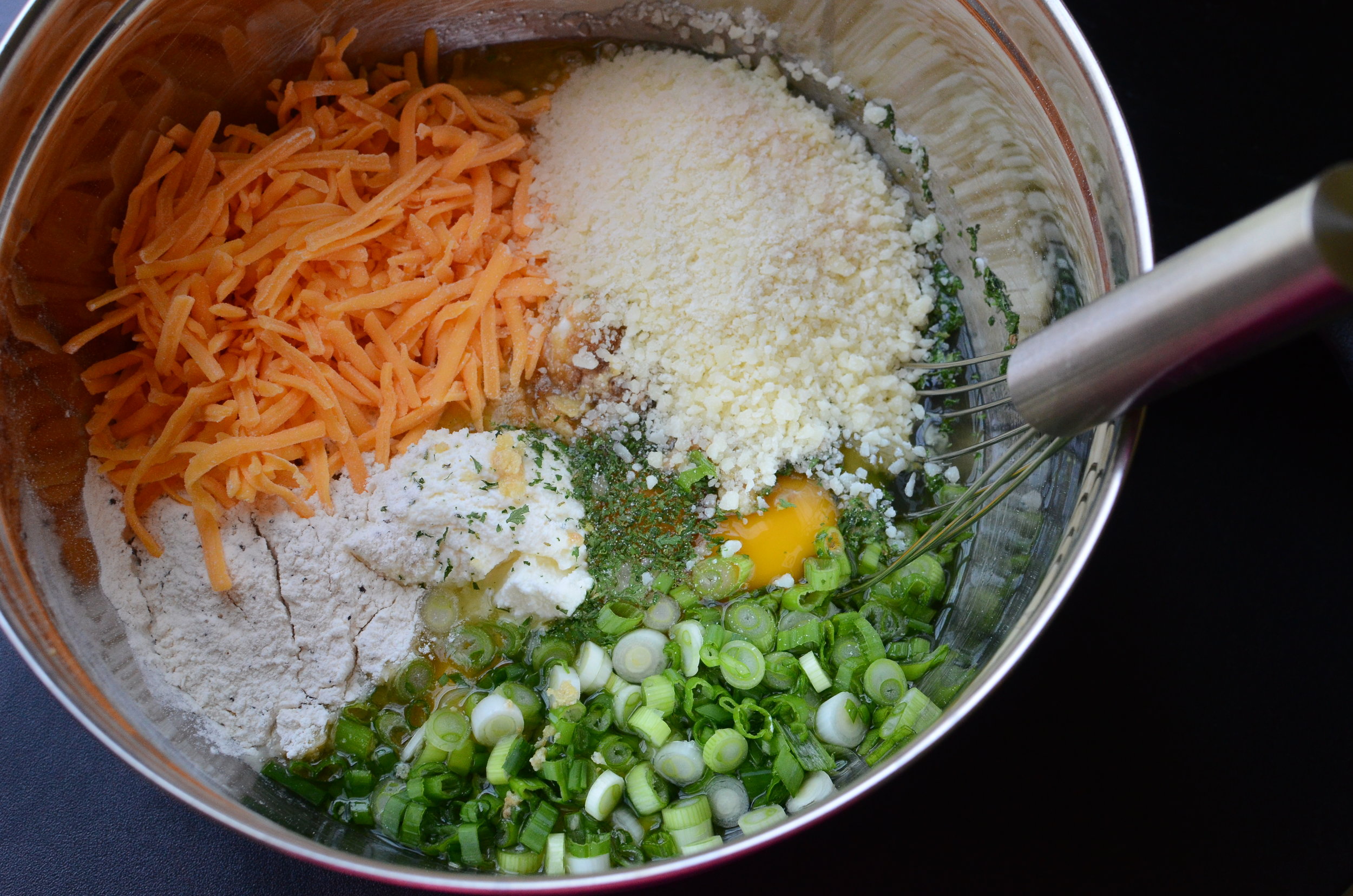 awesome fluffy frittata recipe with how to photos. how to make a frittata. crustless skillet quiche.