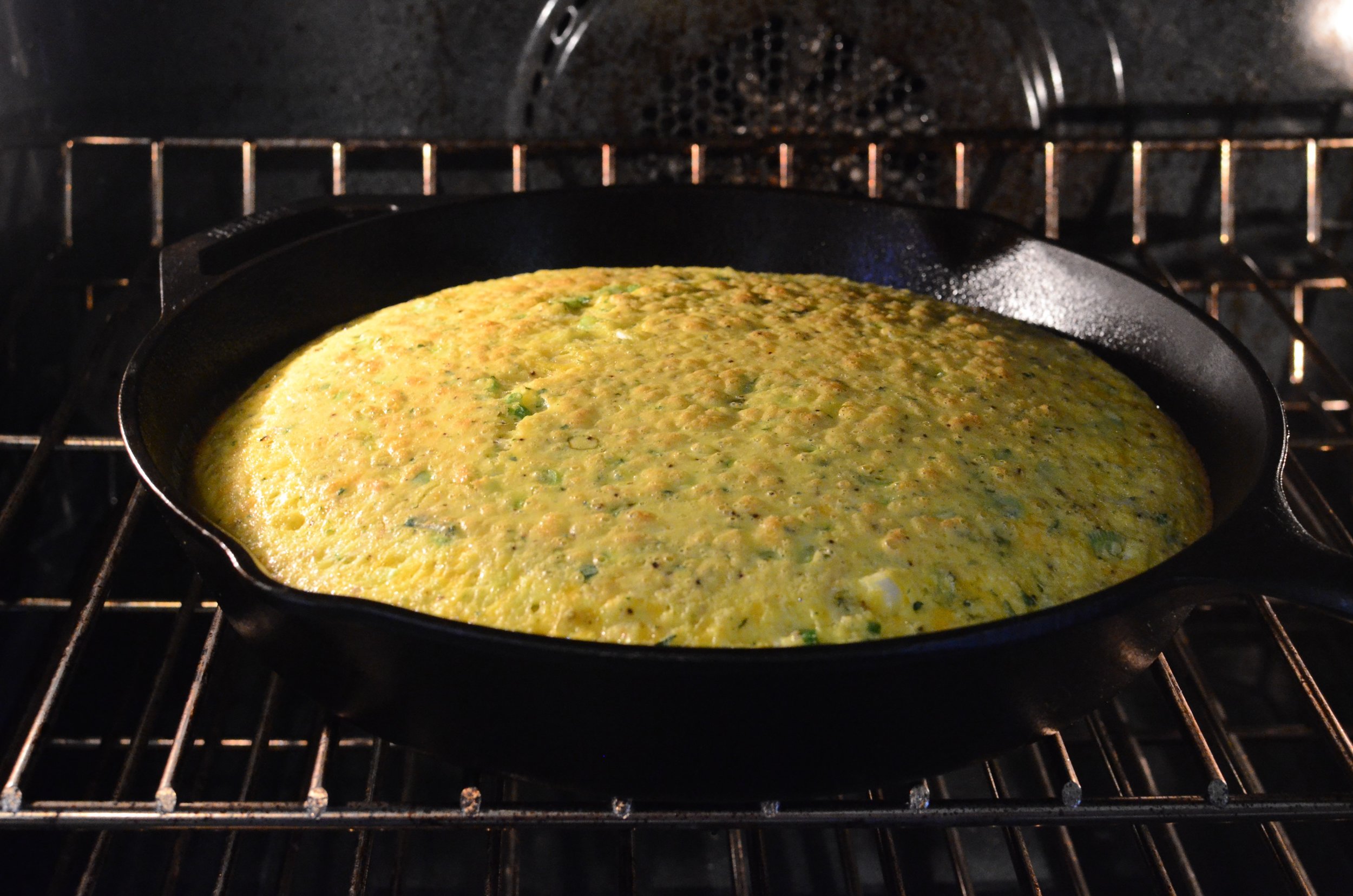 oven baked frittata recipe with how to photos
