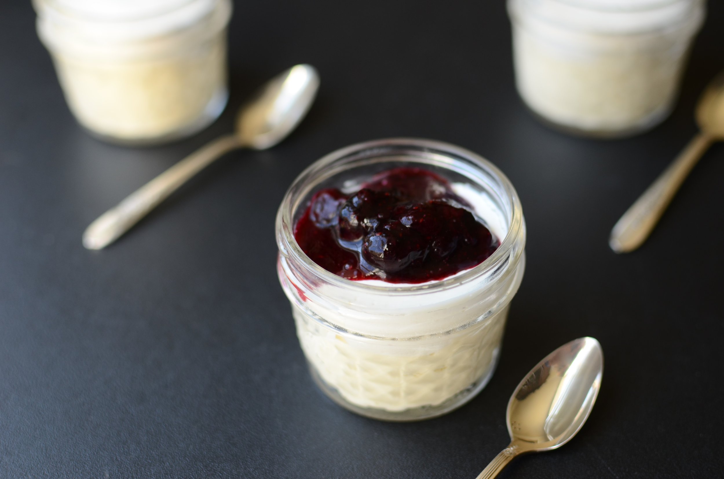 ButterYum - Top 10 Recipes of 2018 - #5 Sous Vide Mini Cheesecakes in a Jar