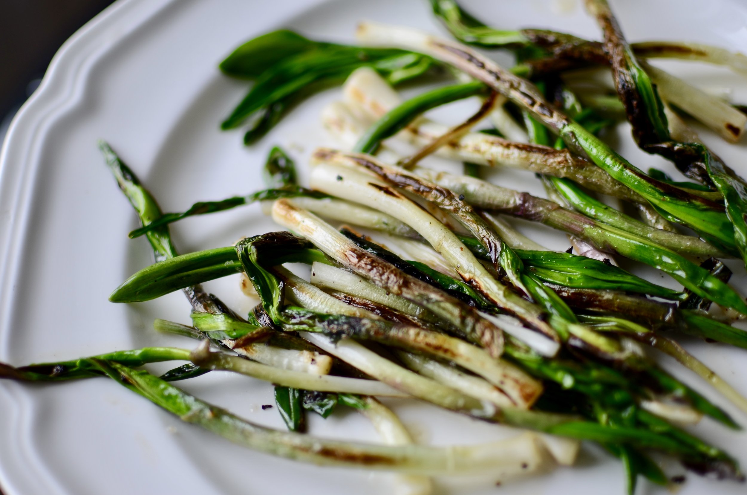 how to cook ramps - ButterYum. what to do with ramps. ramps recipes. cooking with ramps. recipes for ramps. recipes to use ramps. grilling ramps. sautéing ramps. cooking ramps on the stovetop. skillet ramps recipe.
