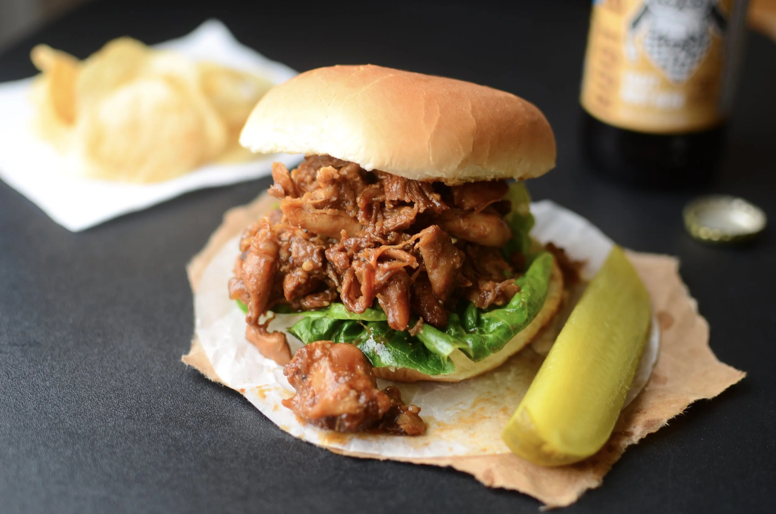 Instant Pot BBQ Shredded Chicken