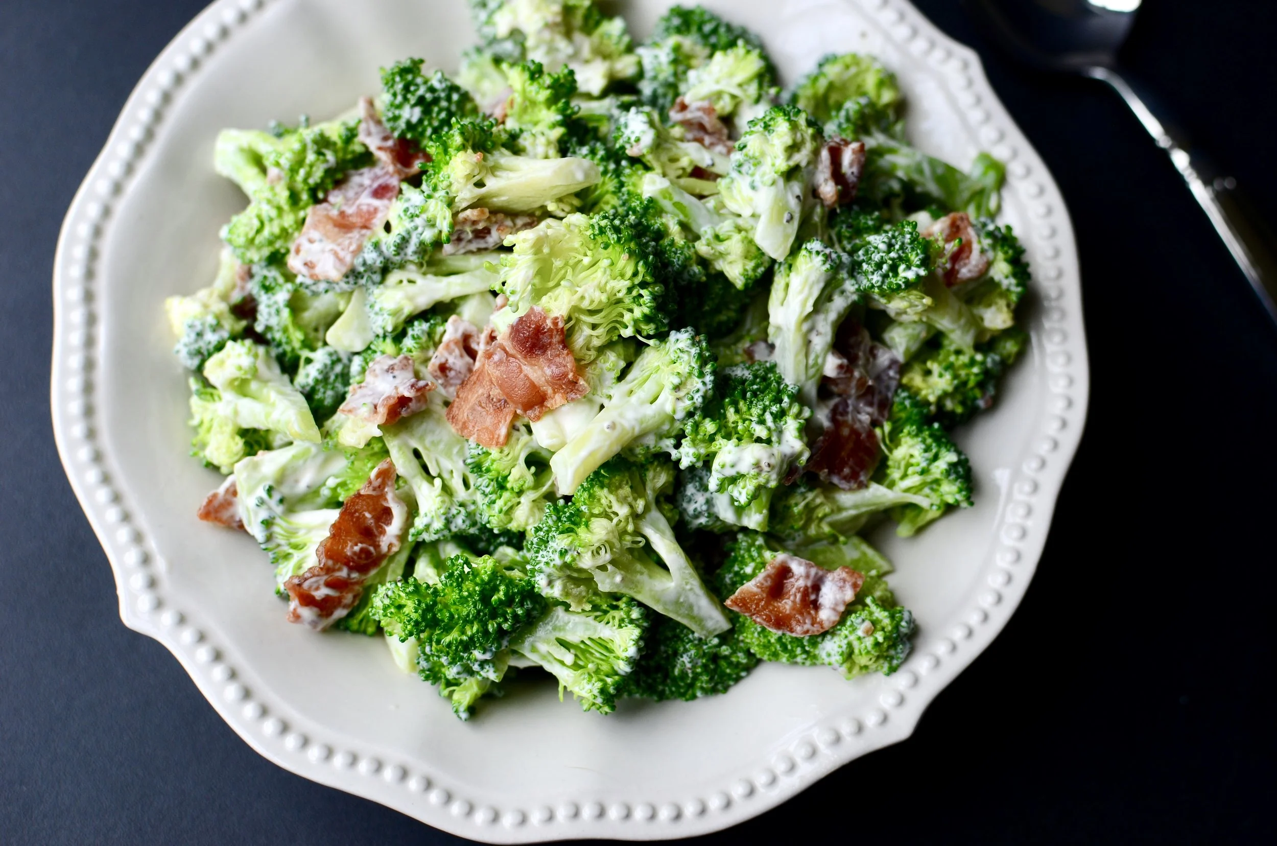Cold Broccoli Salad (Keto)