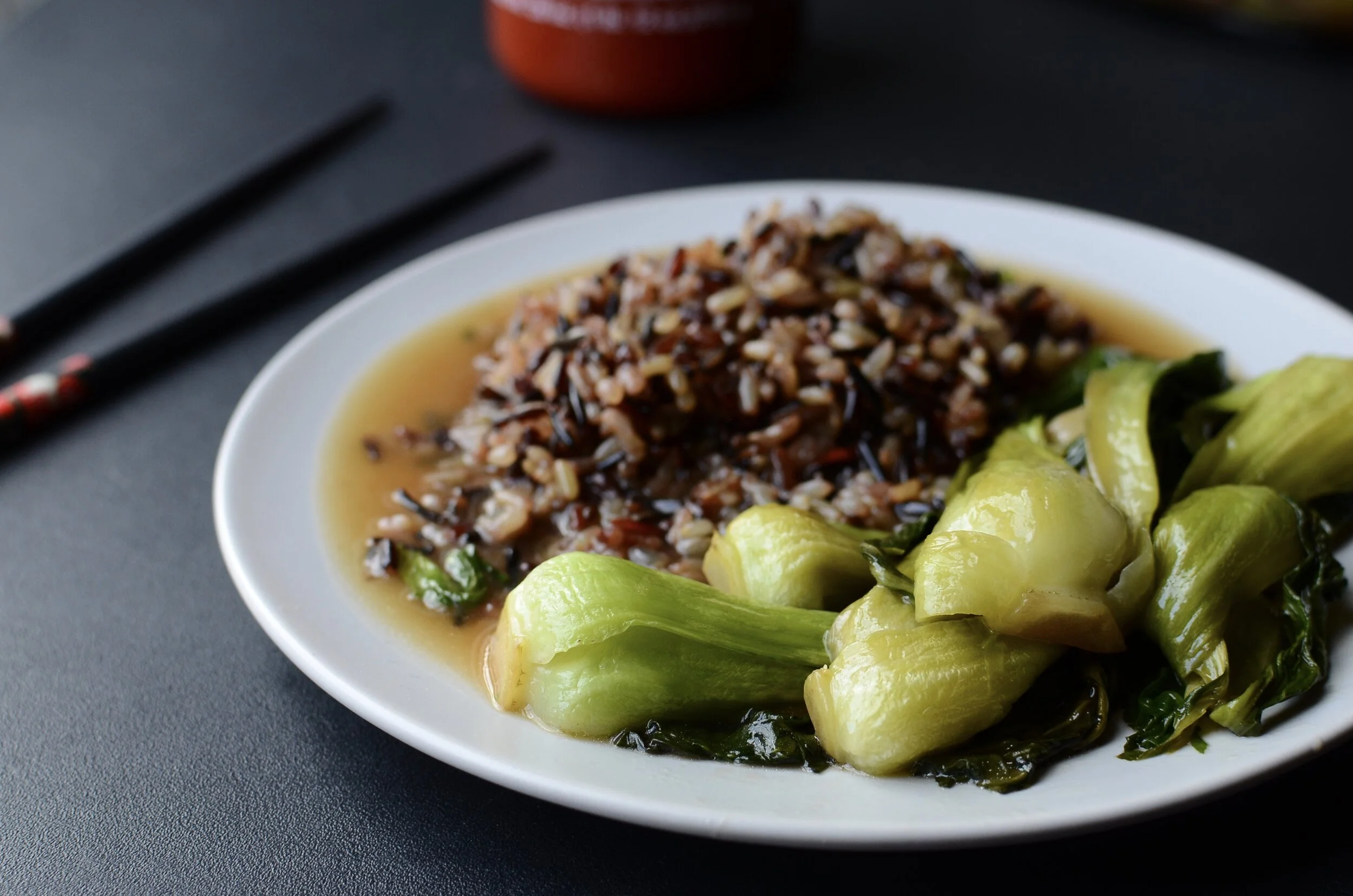 Smoky Sautéed Baby Bok Choy