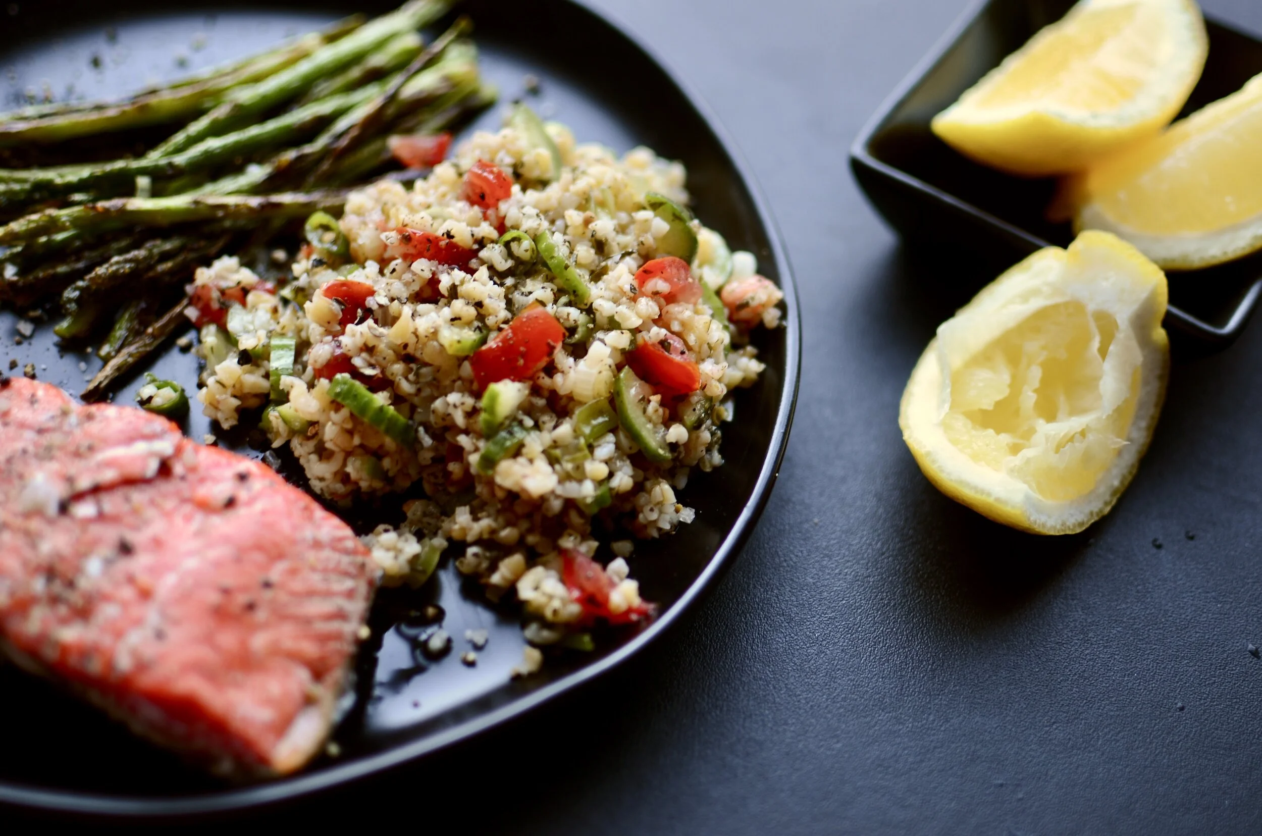 Farro Salad with Lemon Vinaigrette