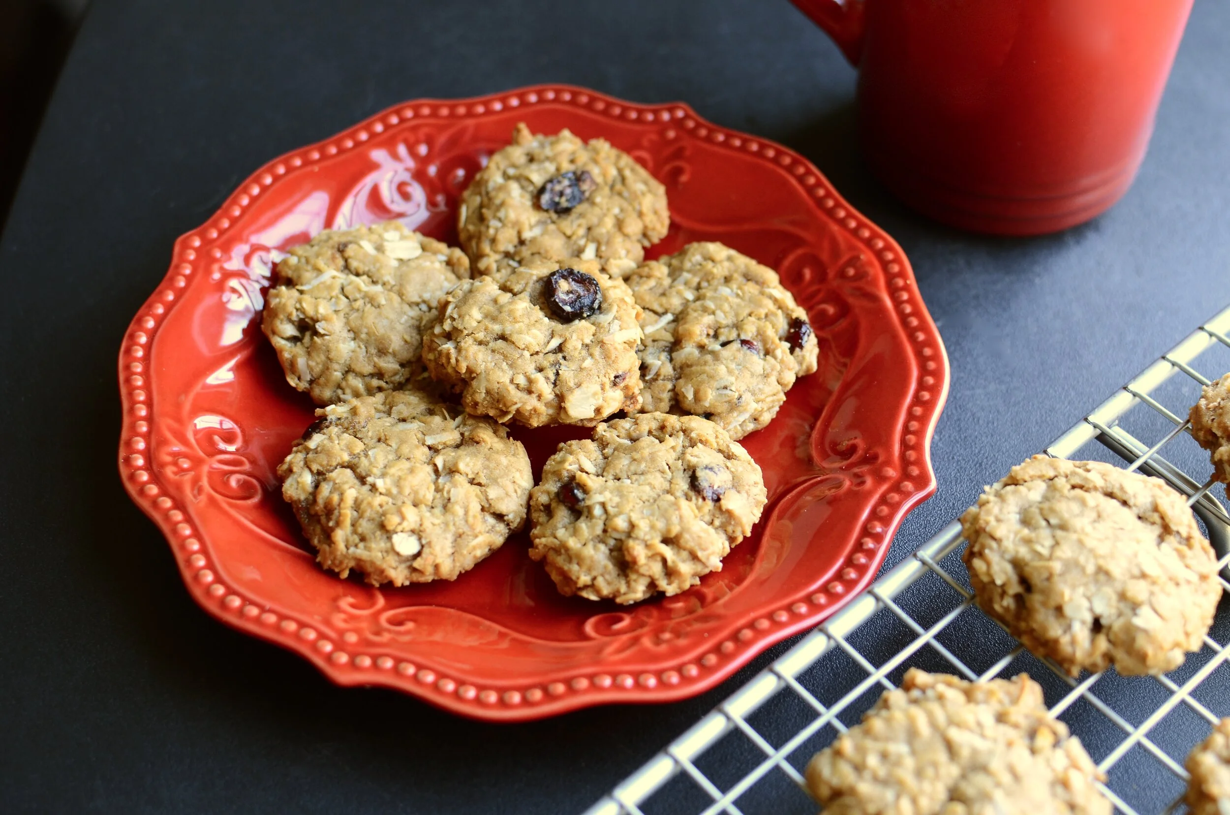 David's Cranberry Anzac Cookies