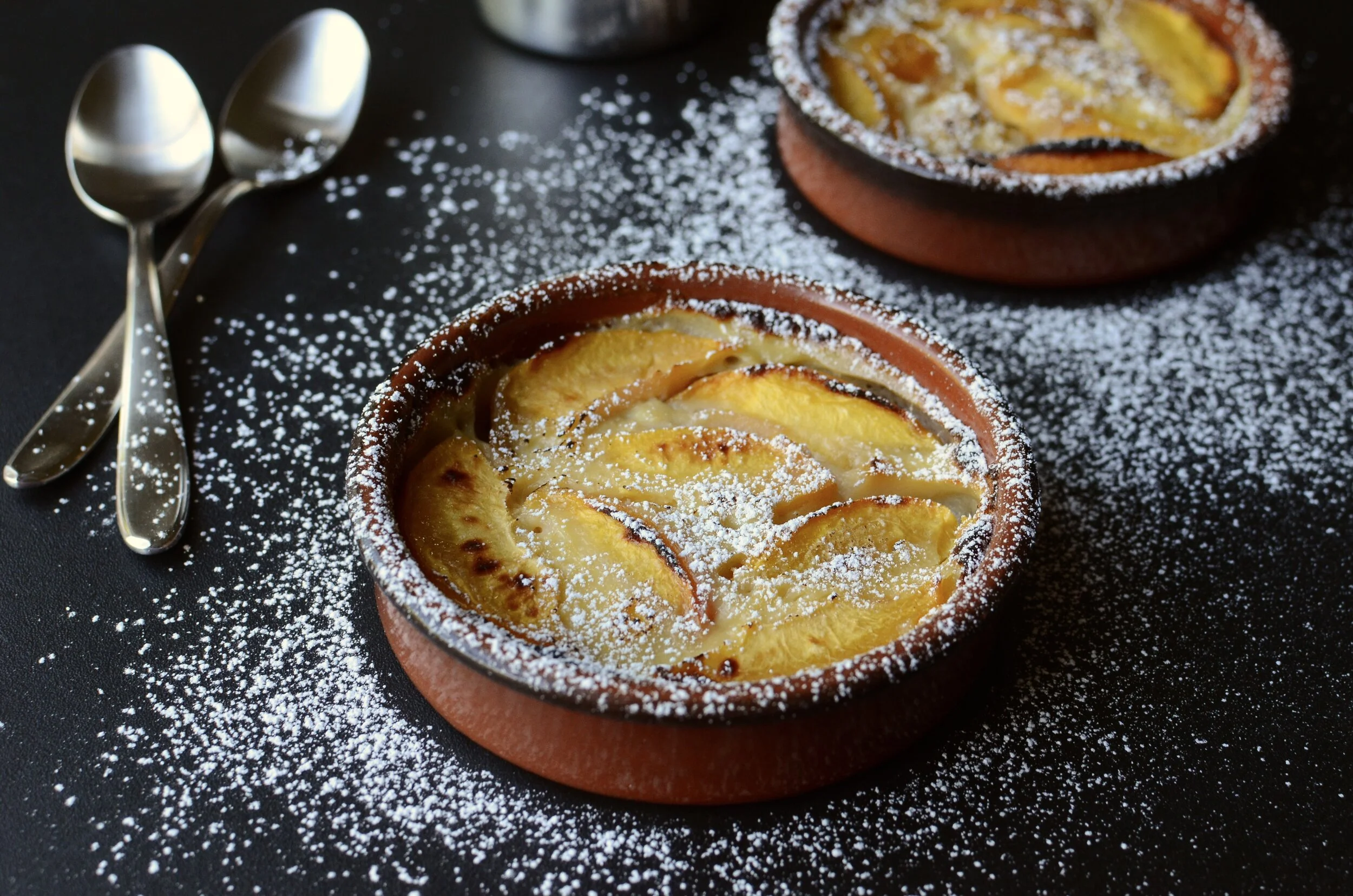 Peach Clafoutis