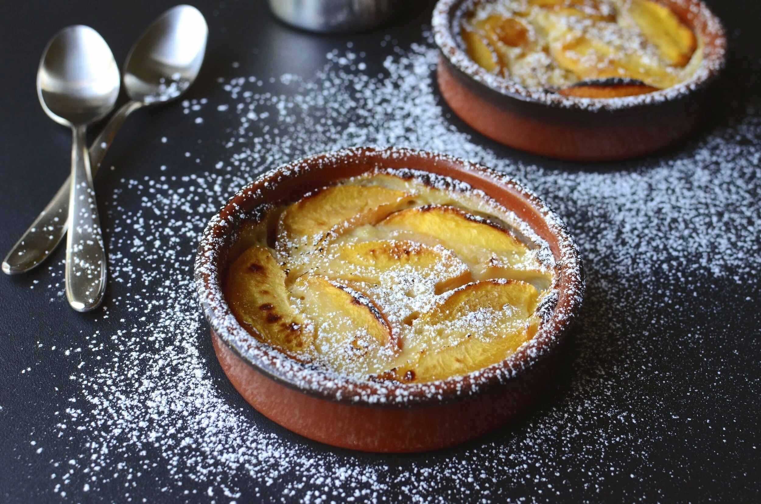 Peach Clafoutis — ButterYum — a tasty little food blog