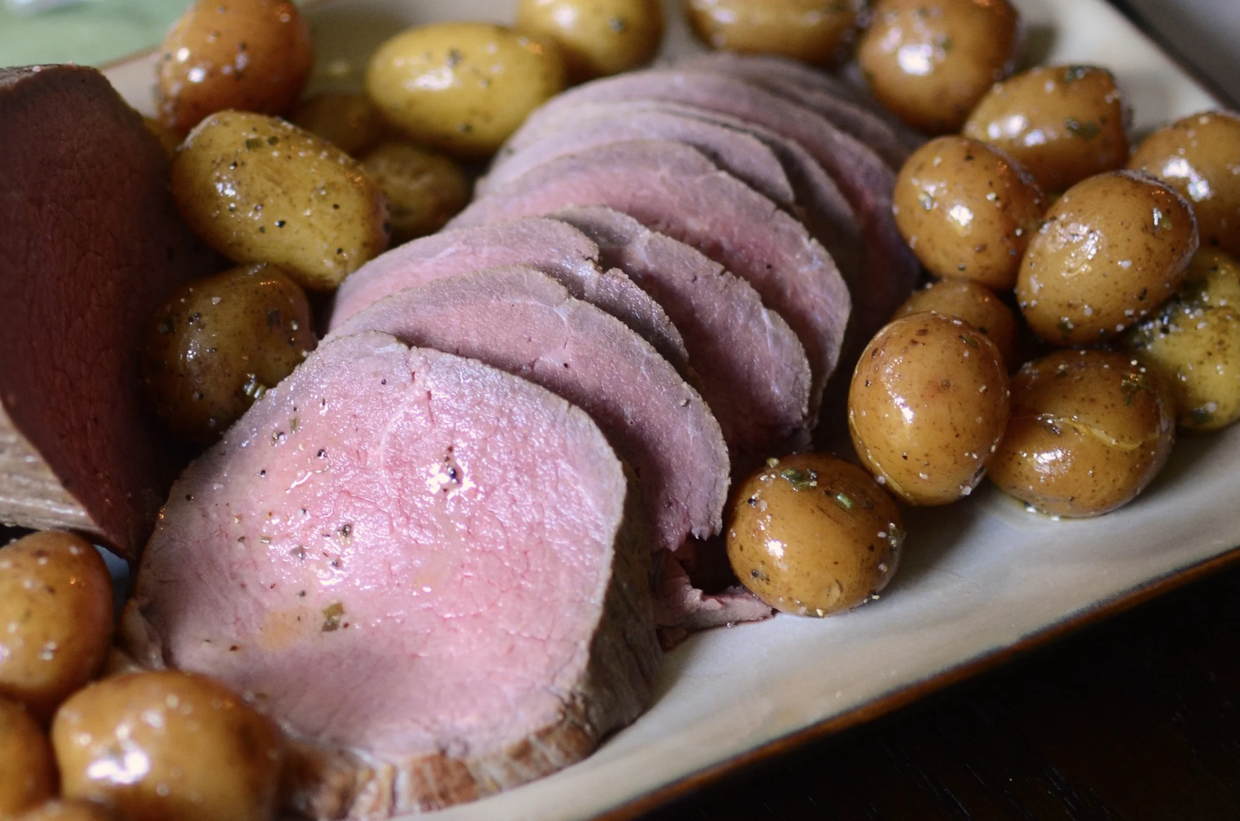 Sous Vide Eye of Round Roast Beef