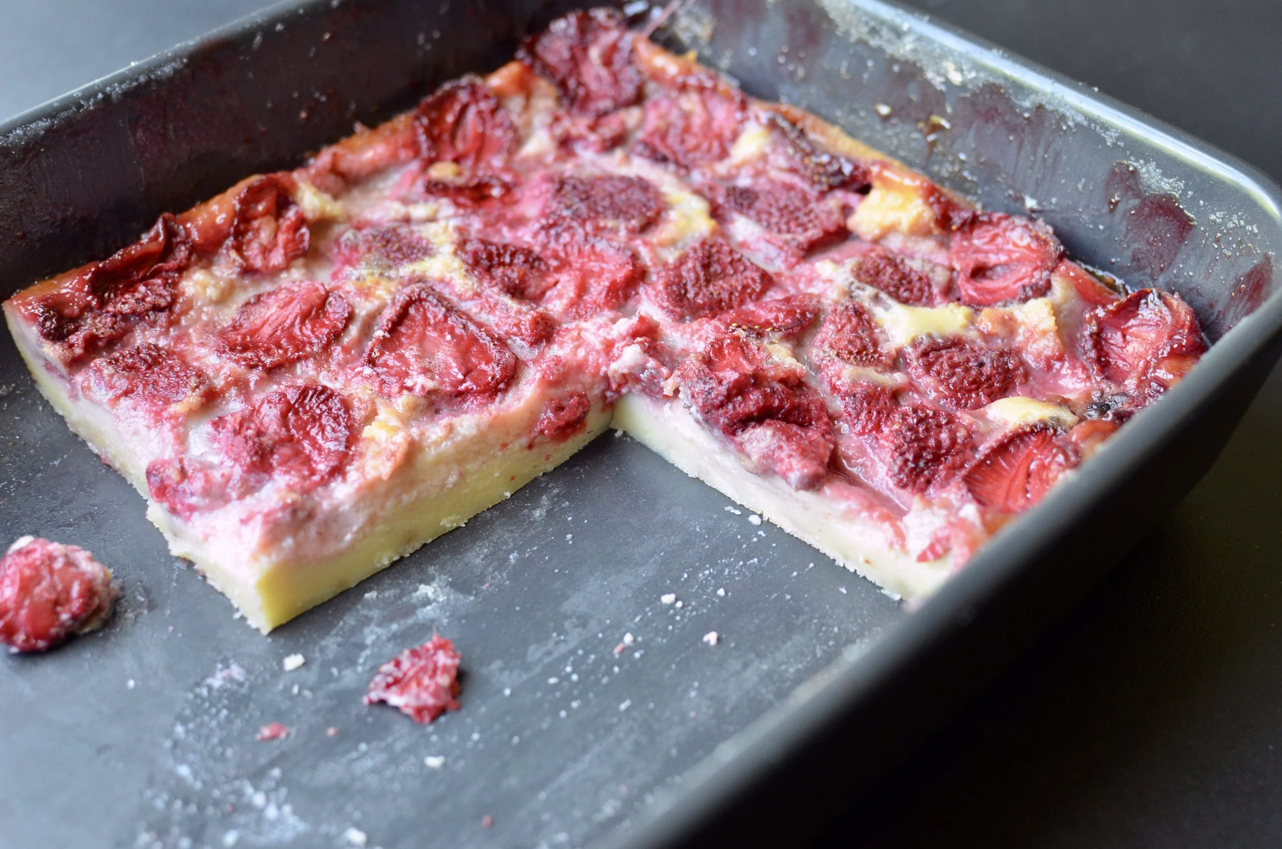 Strawberry Clafoutis