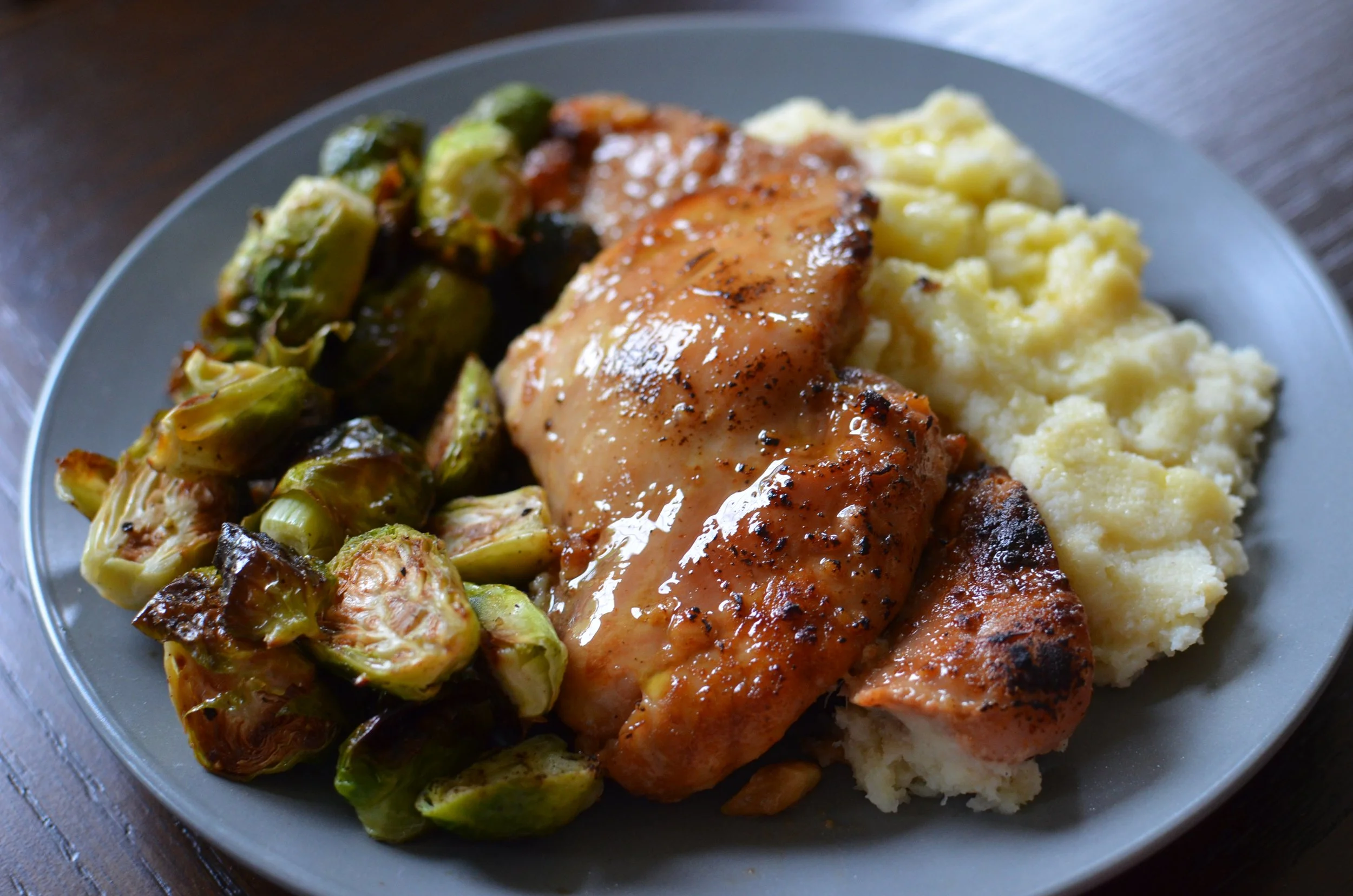 Killer Oven-Roasted Chicken Thighs