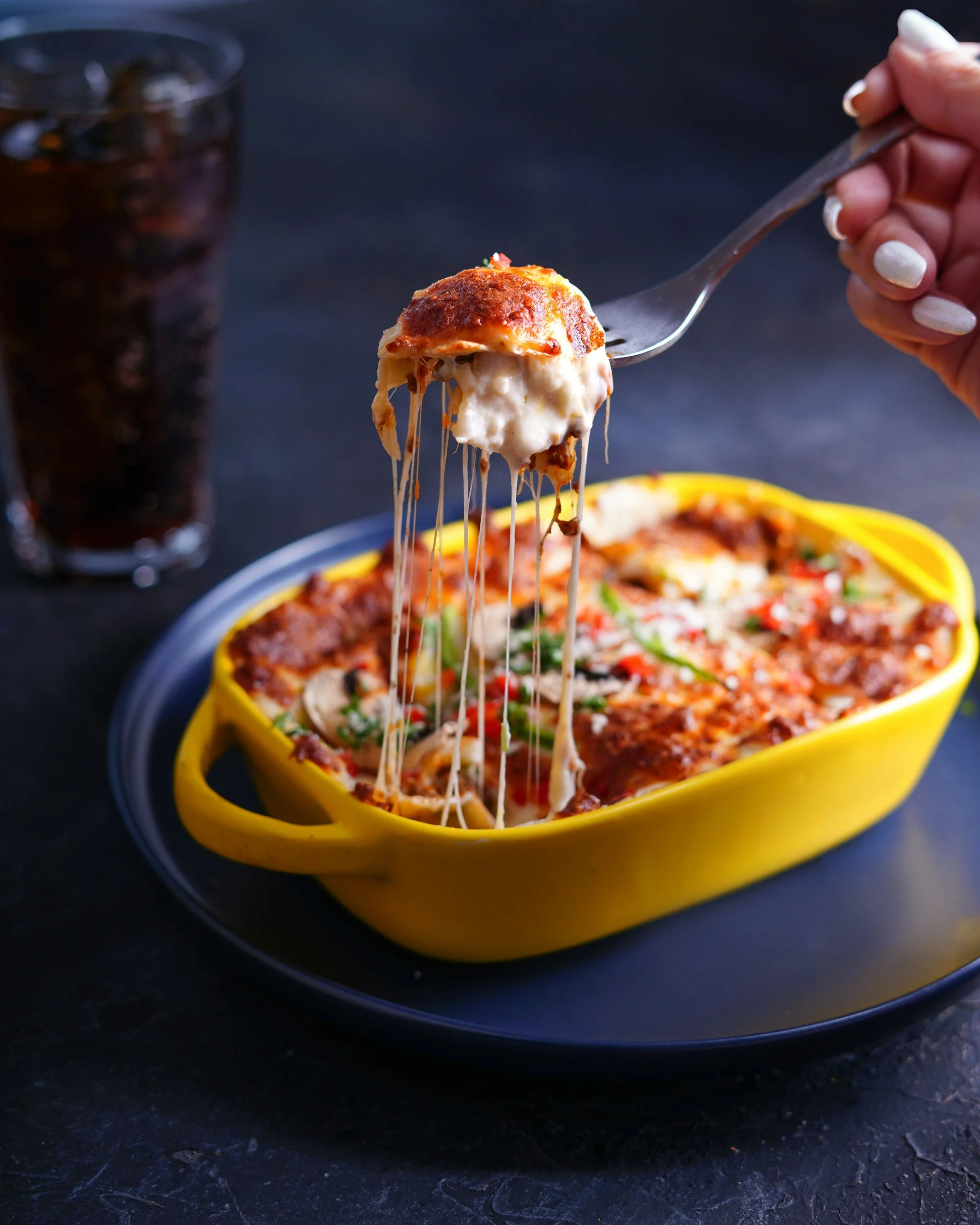 Lazy Ravioli Lasagna