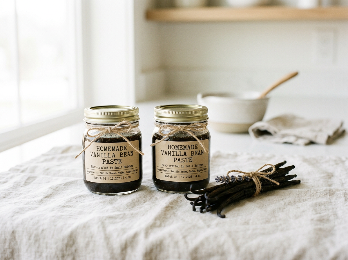 Homemade Vanilla Bean Paste