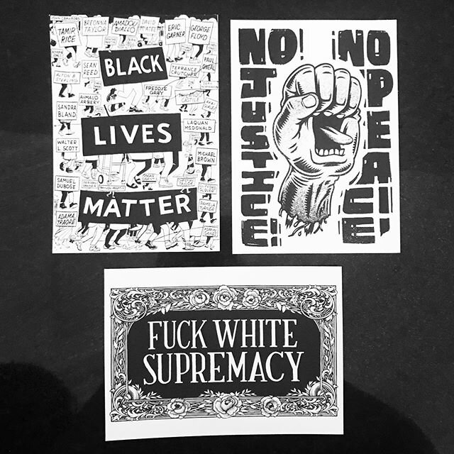 #BlackLivesMatter
#EndWhiteSupremacy
#NoJusticeNoPeace