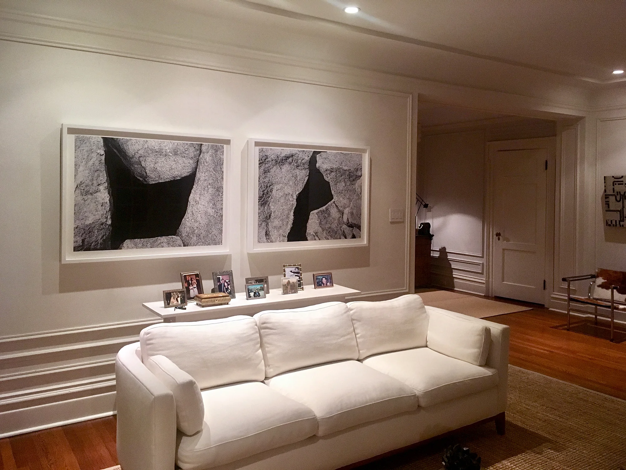 Void 1 and Void 3, 2014, in situ