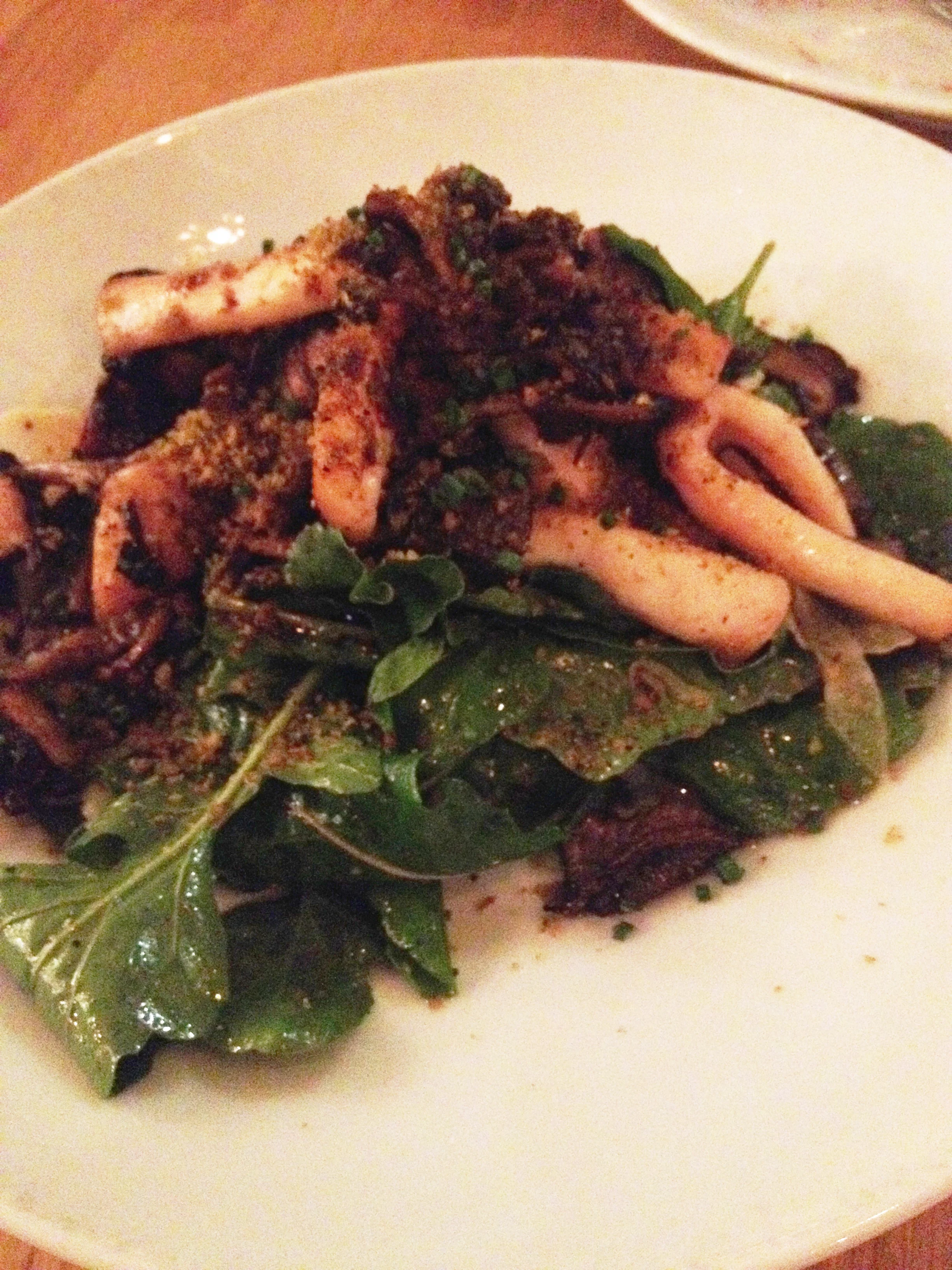 Grilled Octopus & Calamari