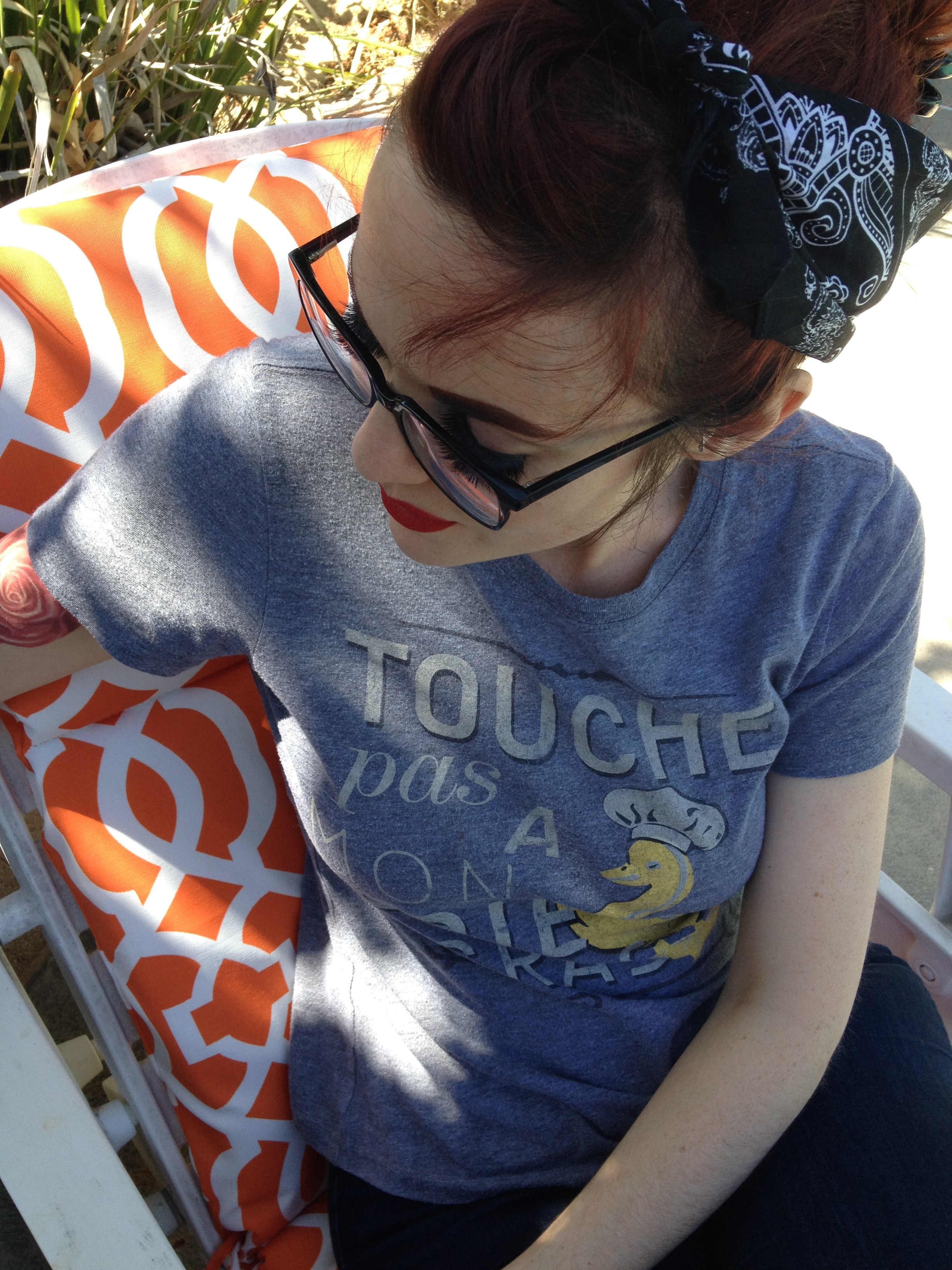 Windy day = sad hair.