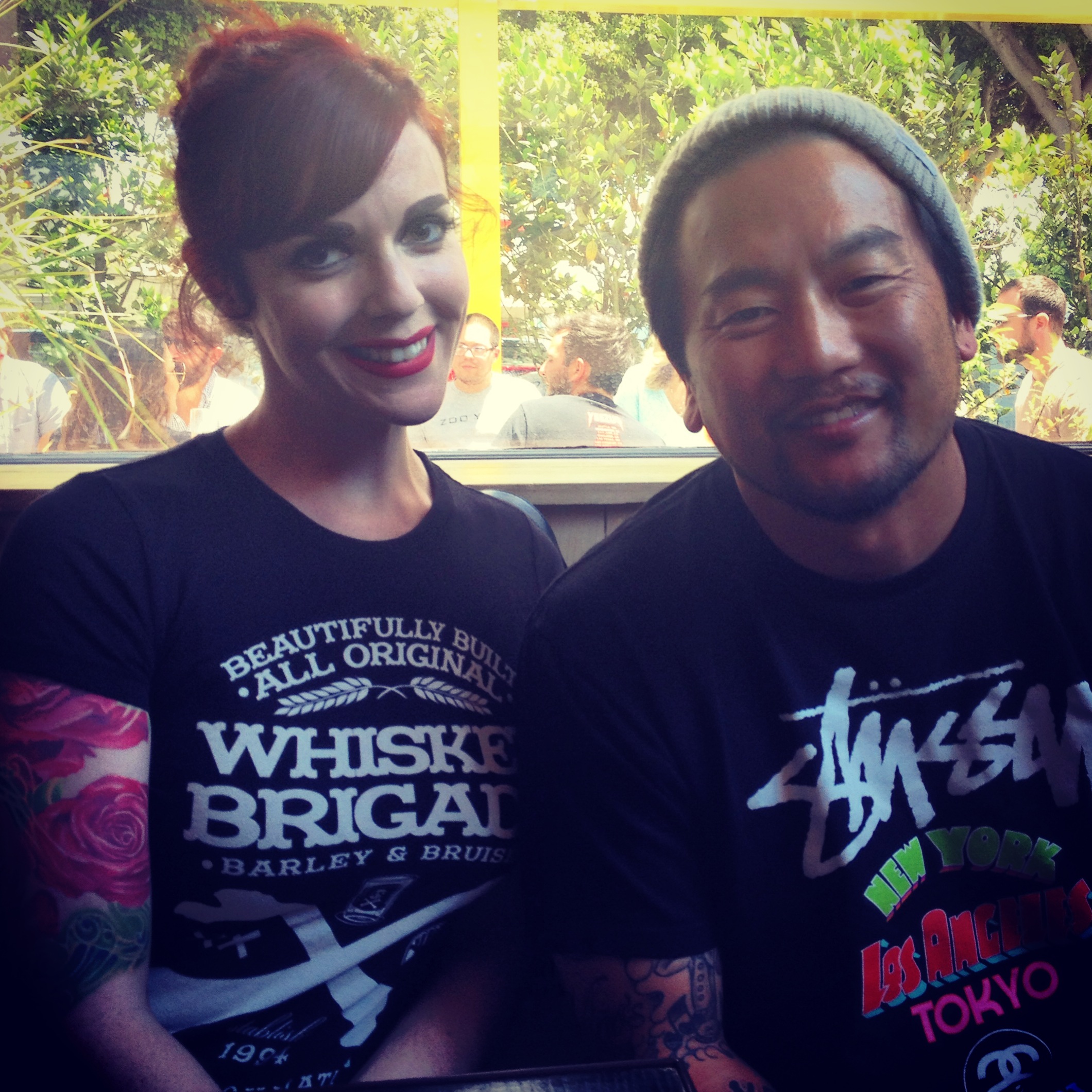 Roy Choi is both extremely friendly and an excellent sport! 