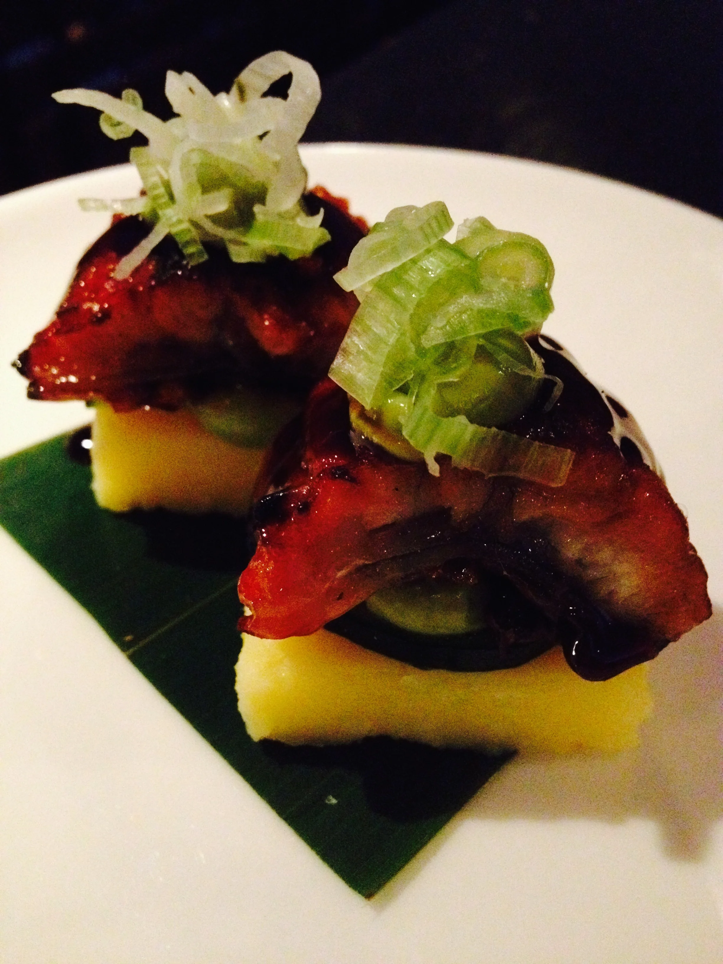 UNAGI Avocado mousse, green onions