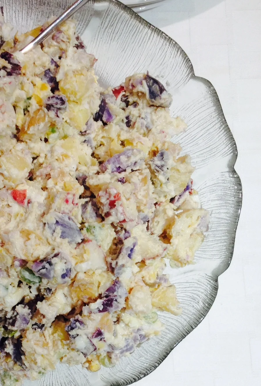 Ti-Colored Potato Salad