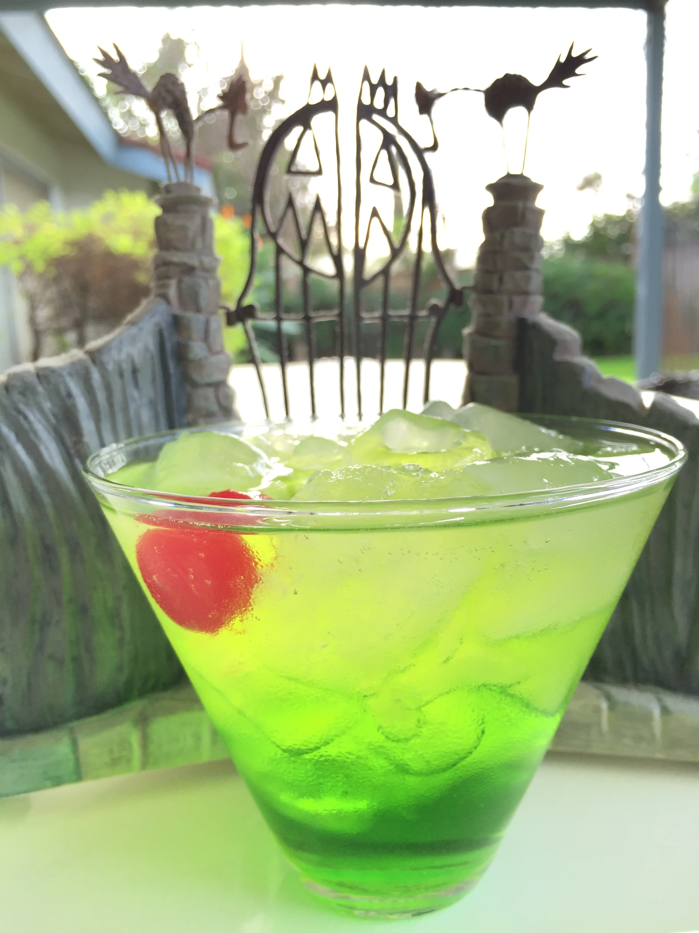 Midori Green Ghoul Town Square Cocktail