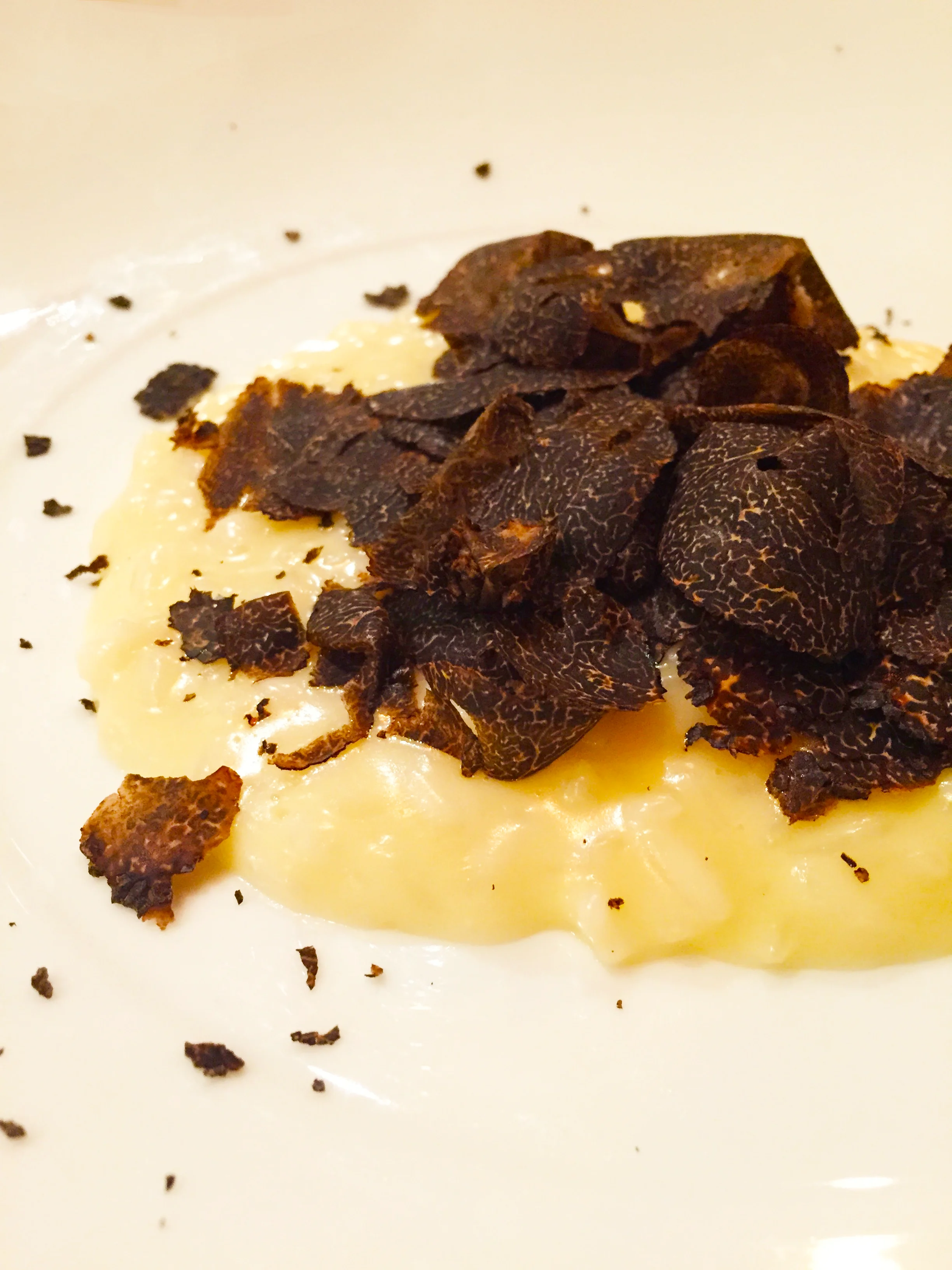 Carnarolli Rice and Winter Black Truffles.