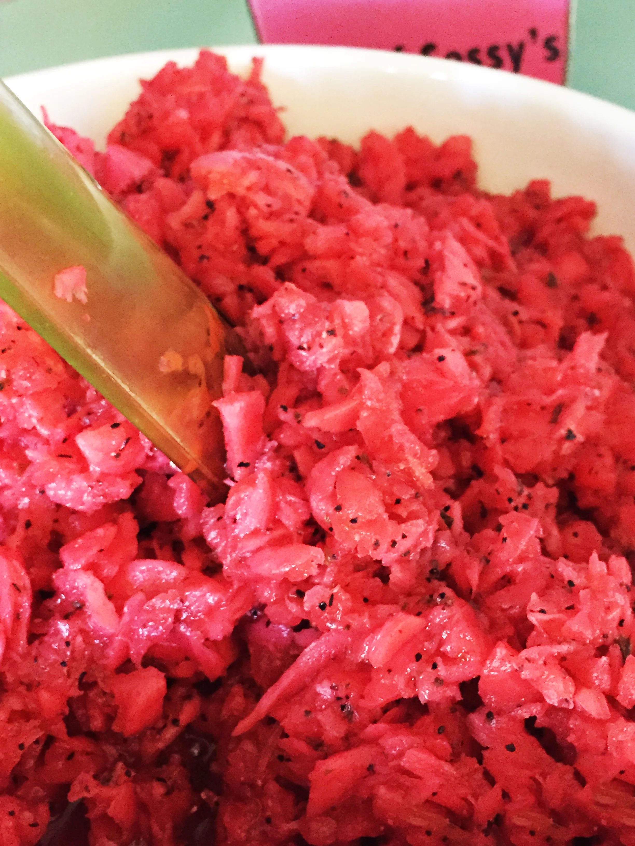 Radish Relish Salsa.