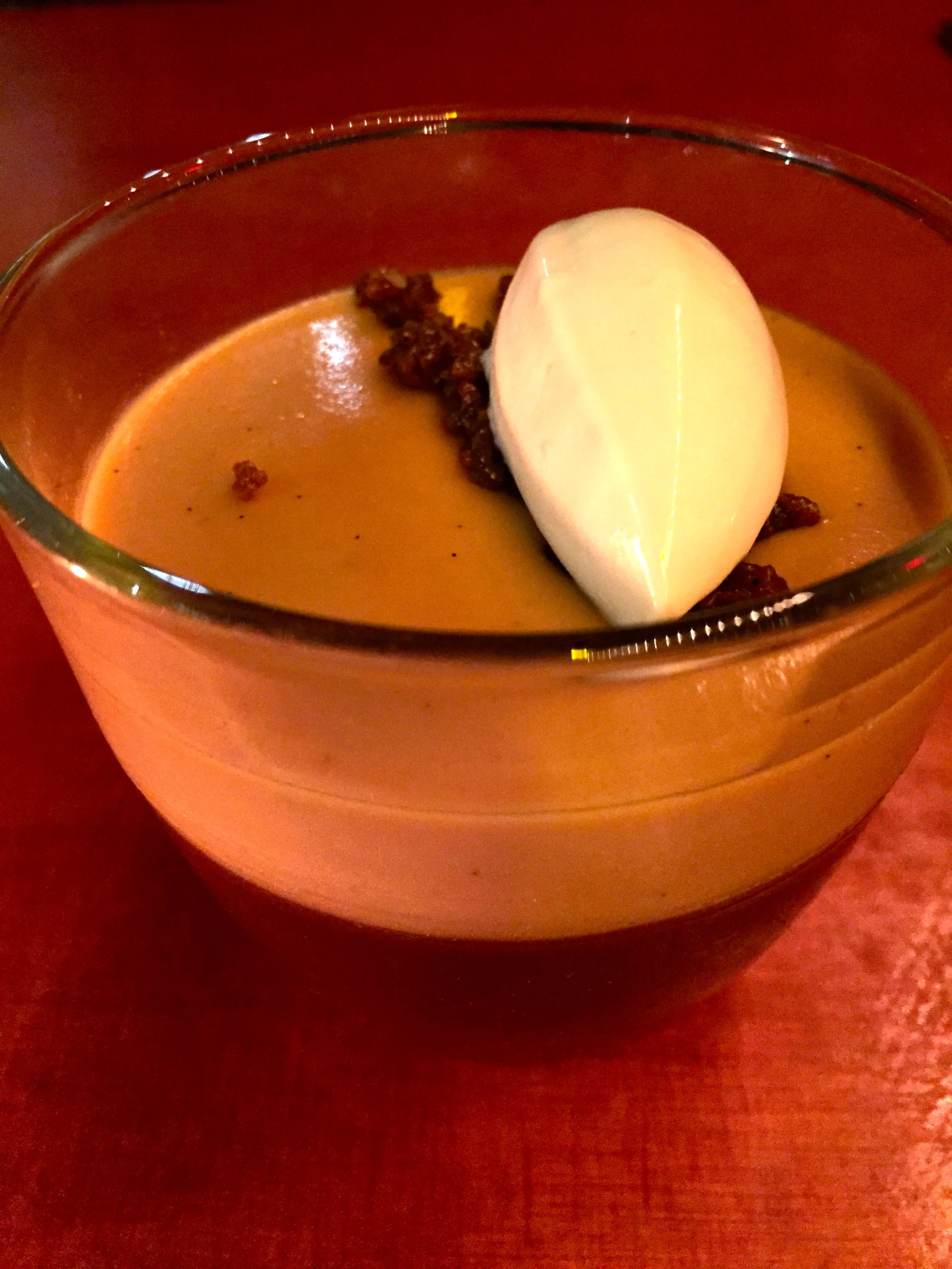 Chocolate Caramel Budino.