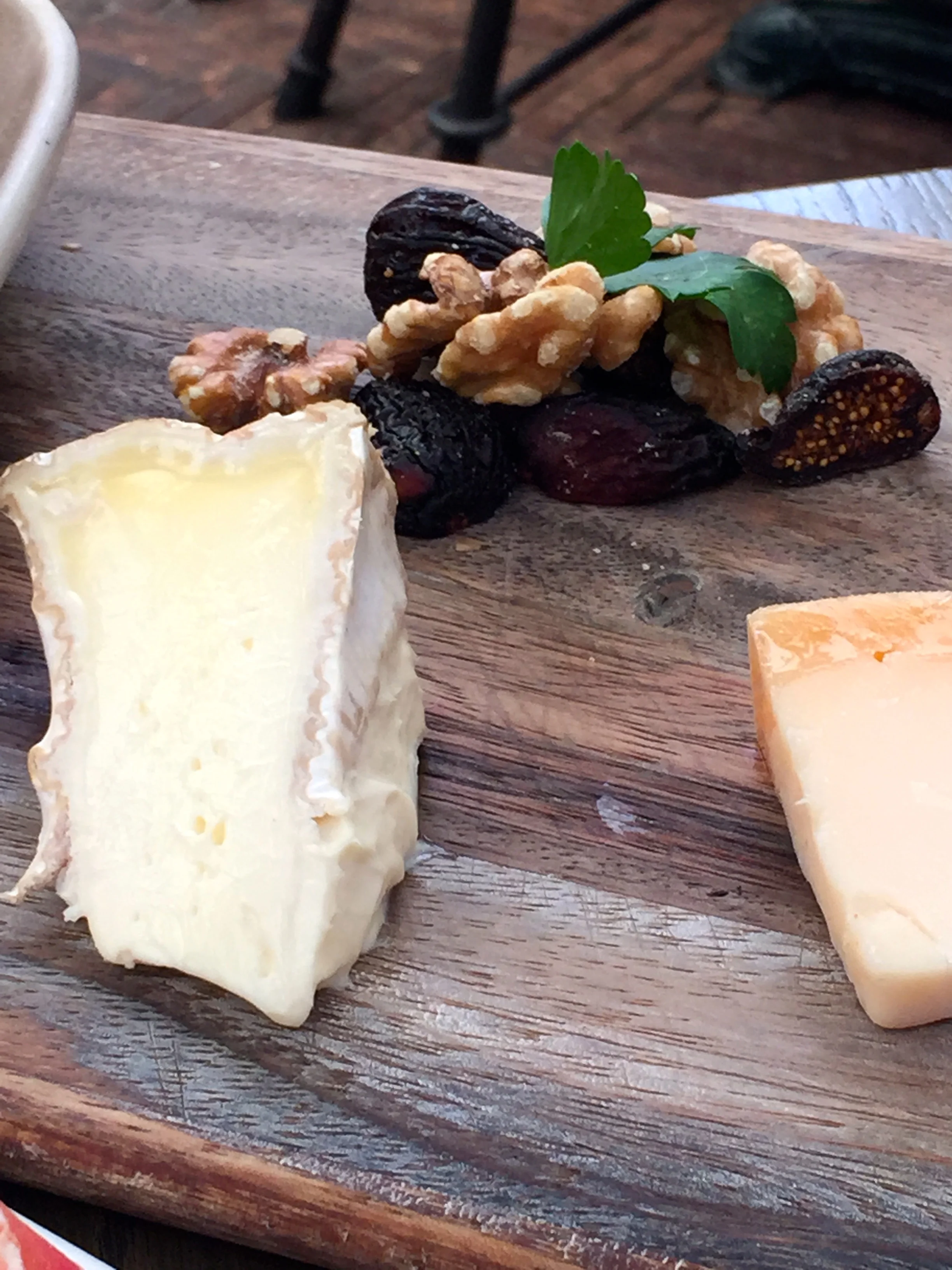 Cheese platter.
