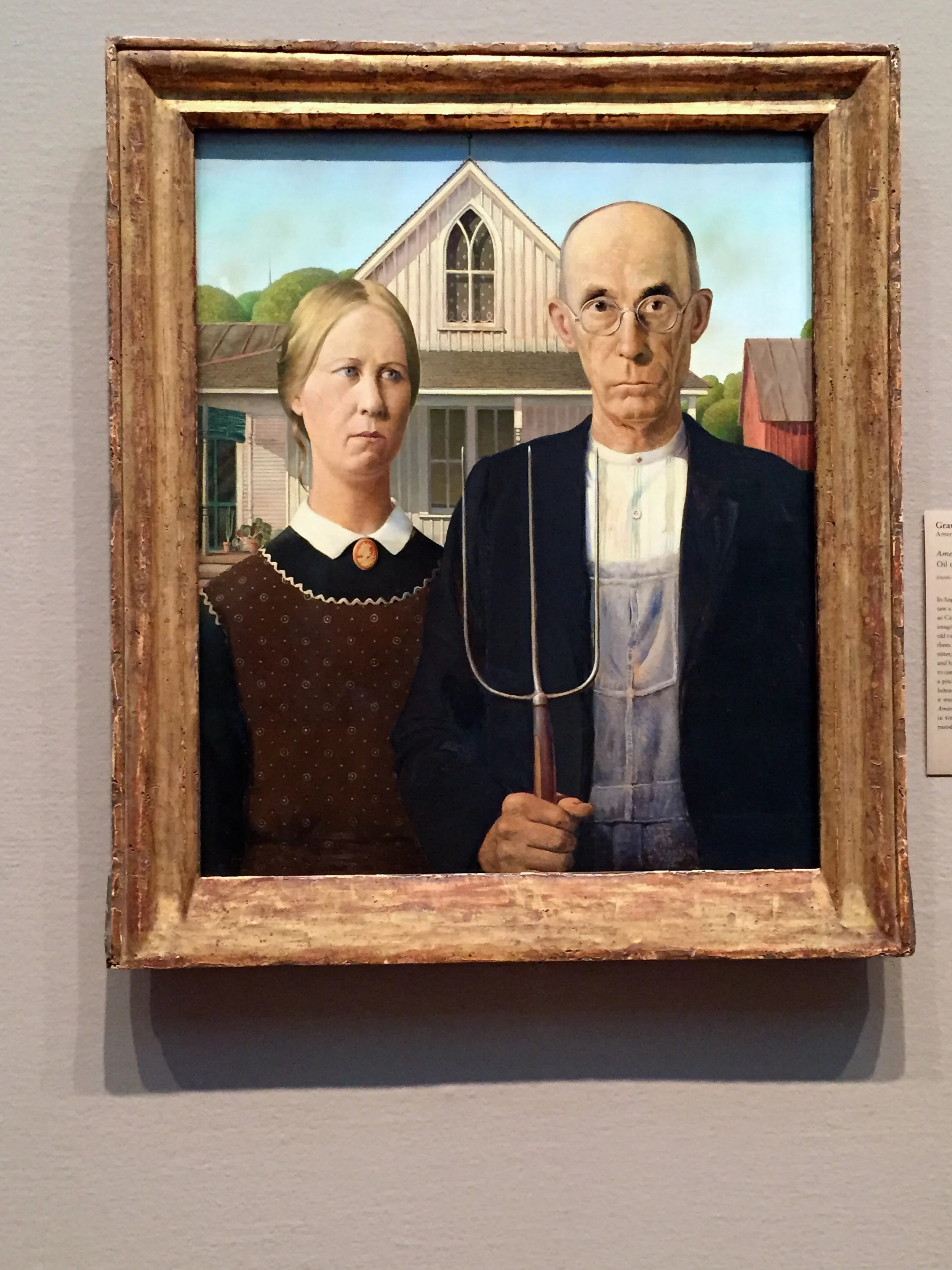 Simply had to stop by the Art Institute of Chicago!