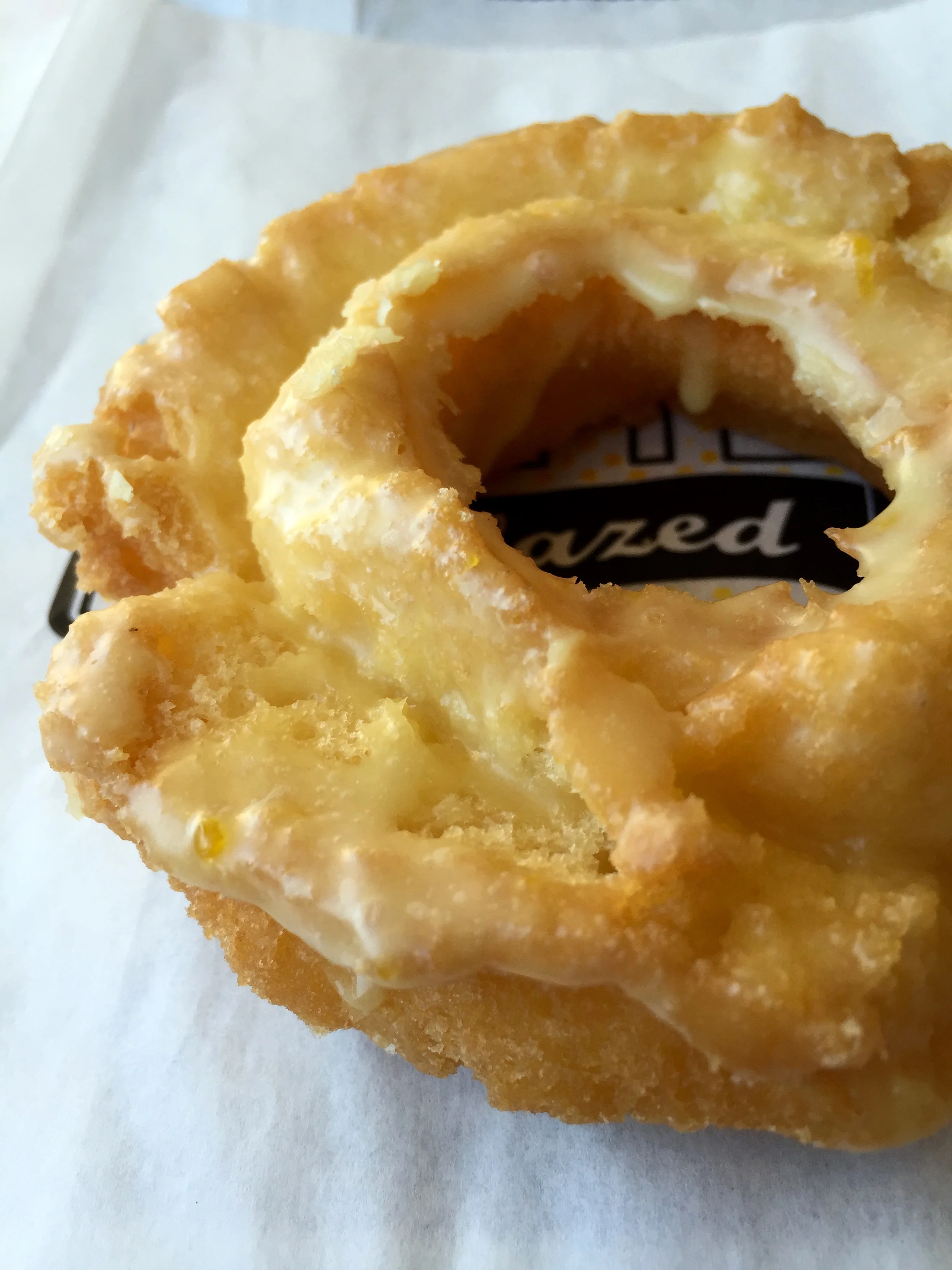 Buttermilk old fashion lemon glazed.